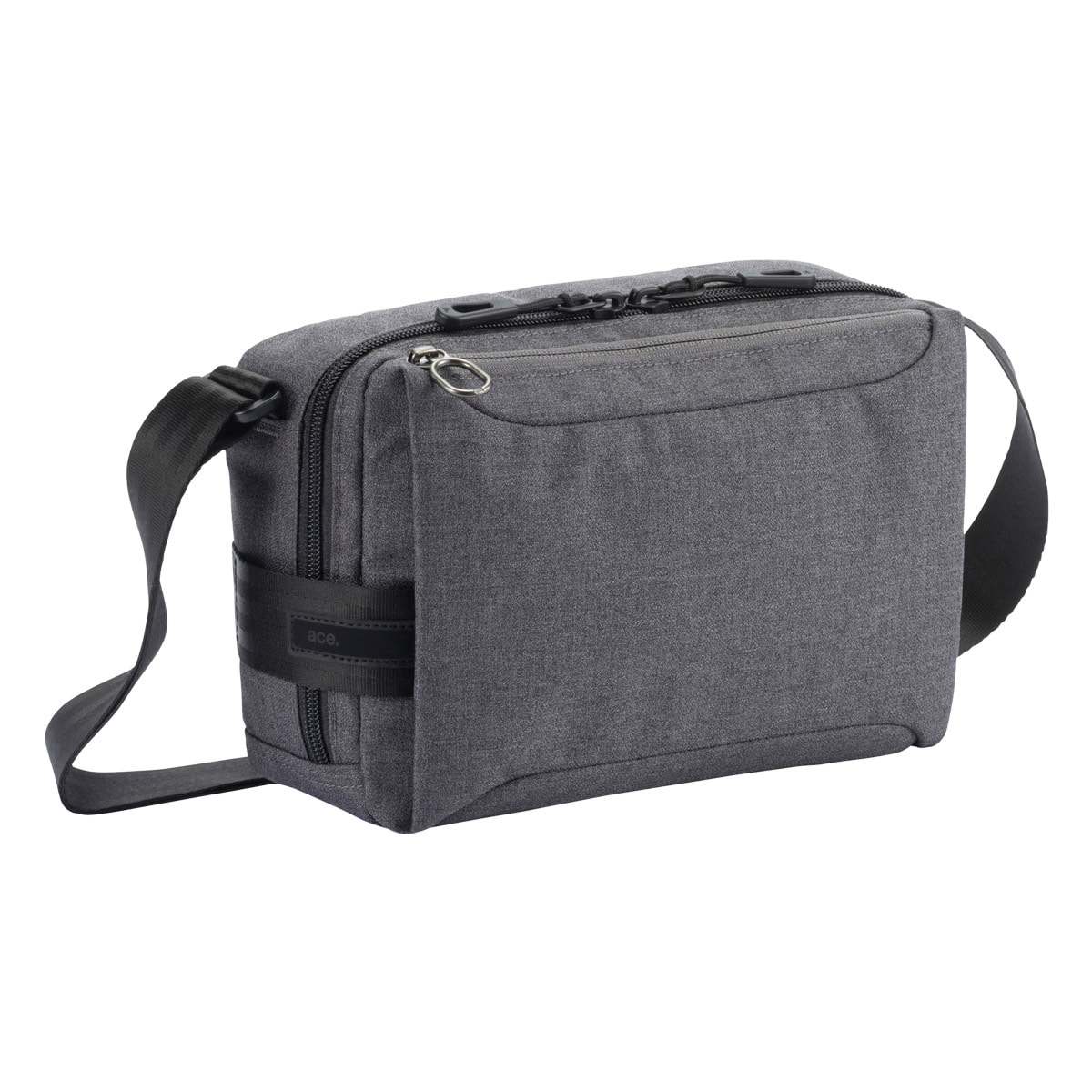 ace.GENE エースジーン ショルダーバッグ メンズ ホバーライト2 67612 横型 ミニショルダー シンプル グレー