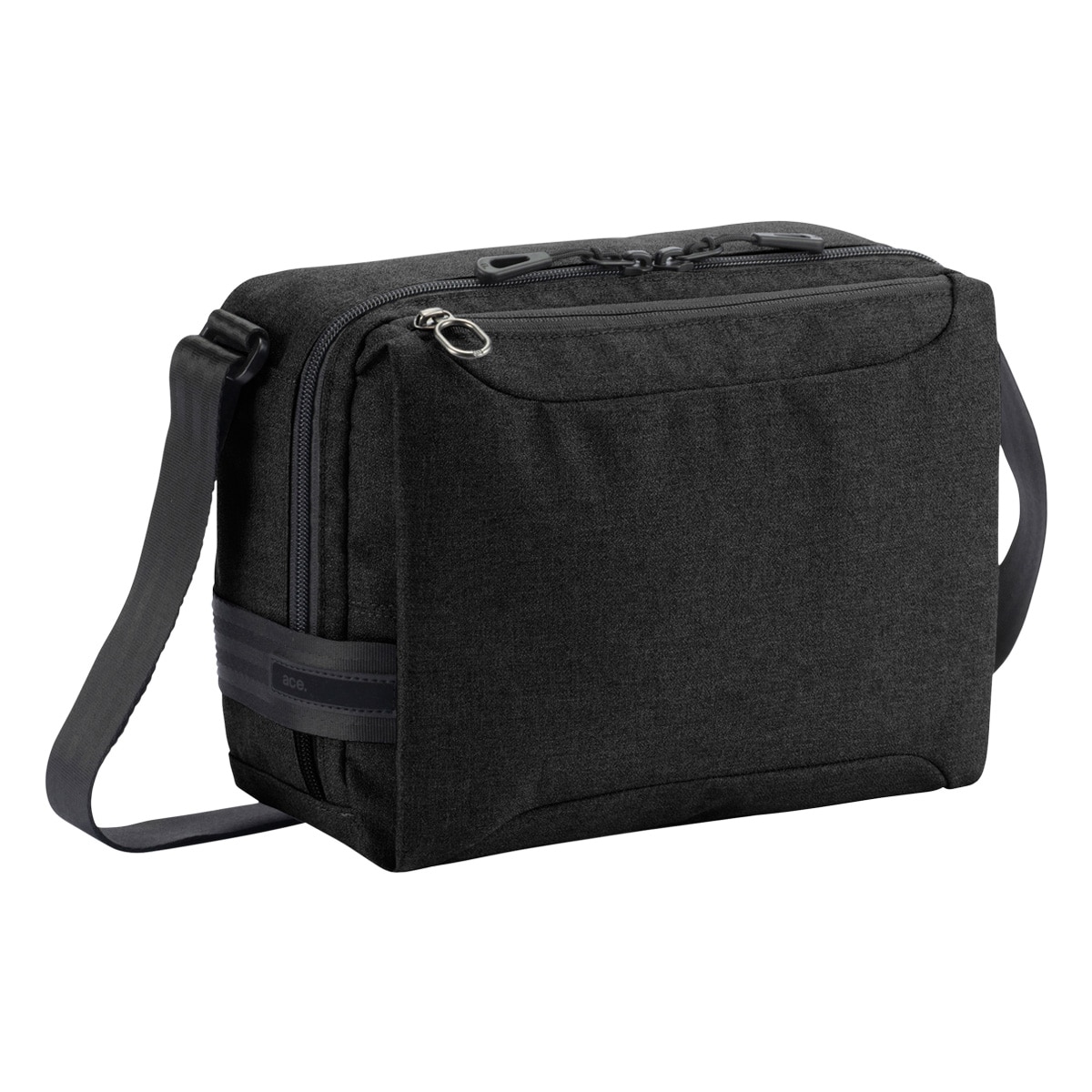 ace.GENE エースジーン ショルダーバッグ メンズ ホバーライト2 67613 横型 シンプル ブラック