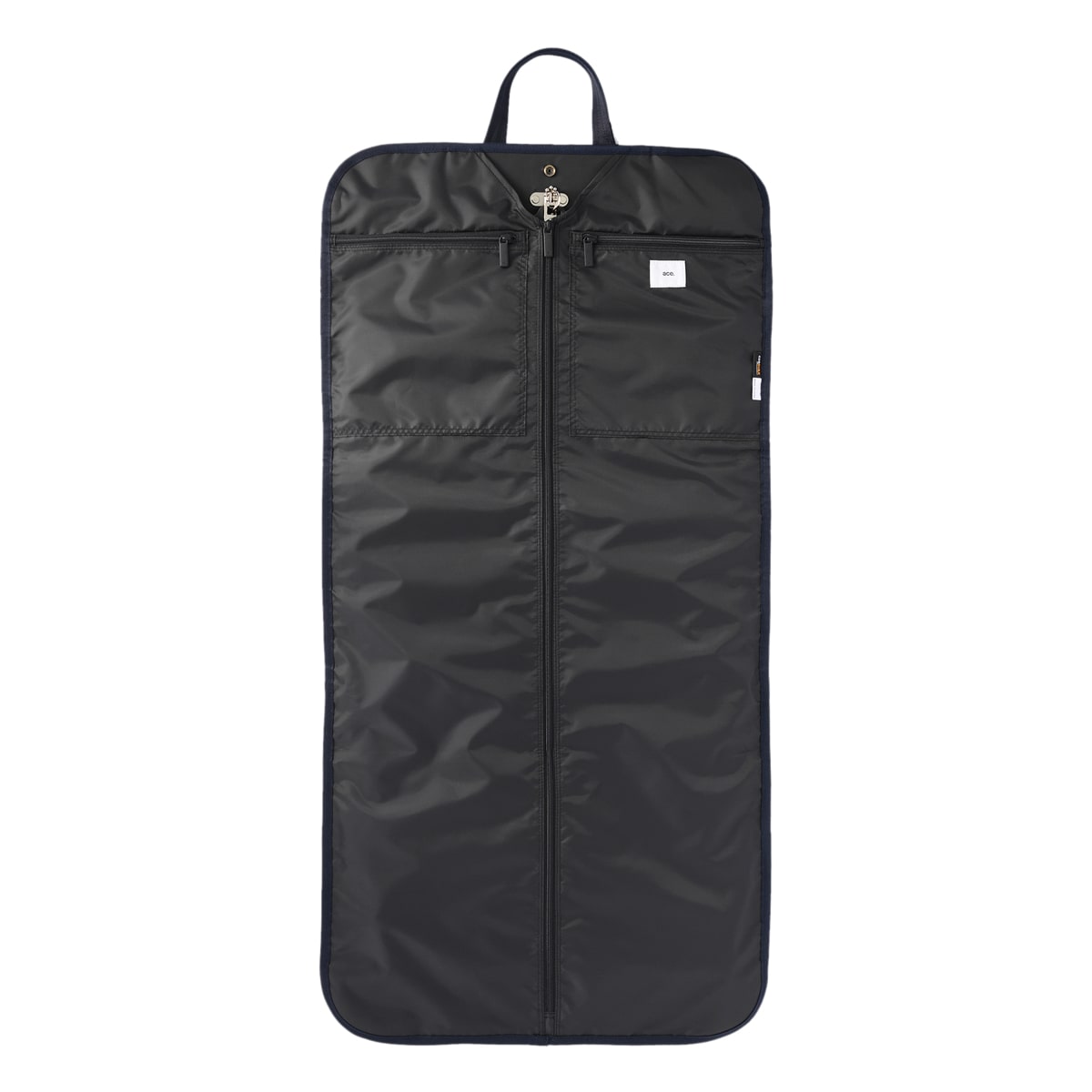 ace.GENE エースジーン ガーメントバッグ スーツ入れ 三つ折り B4 デュラムーブ 68135 ハンガー 撥水 ビジネス 通勤 キャリーセットアップ ネイビー 【03】ネイビー -