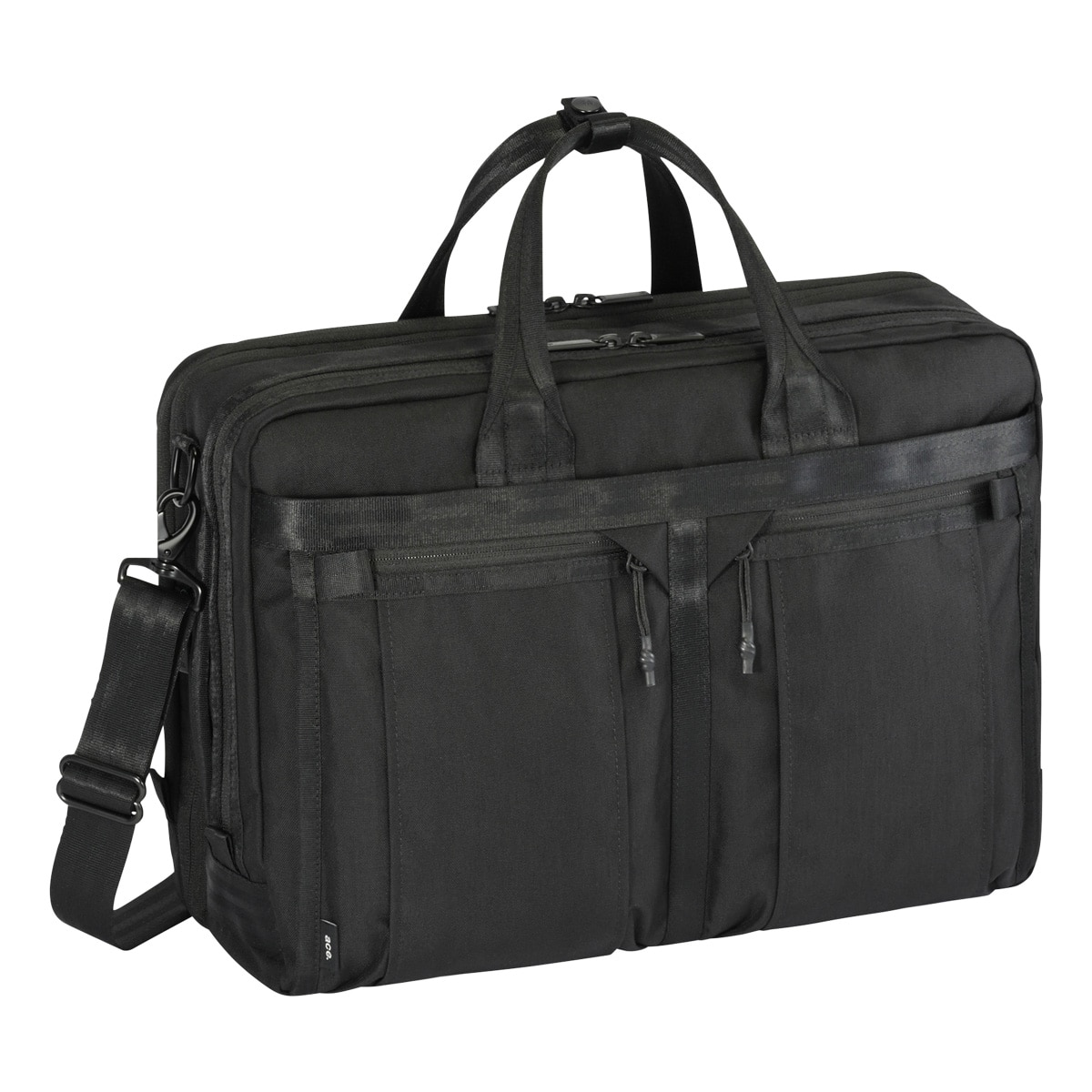 ace.GENE エースジーン ブリーフケース ショルダーバッグ ビジネスバッグ トートバッグ 2way エキスパンダブル メンズ 68136 デュラムーブ 通勤 ビジネス PC収納 大容量 15.6インチ ブラック