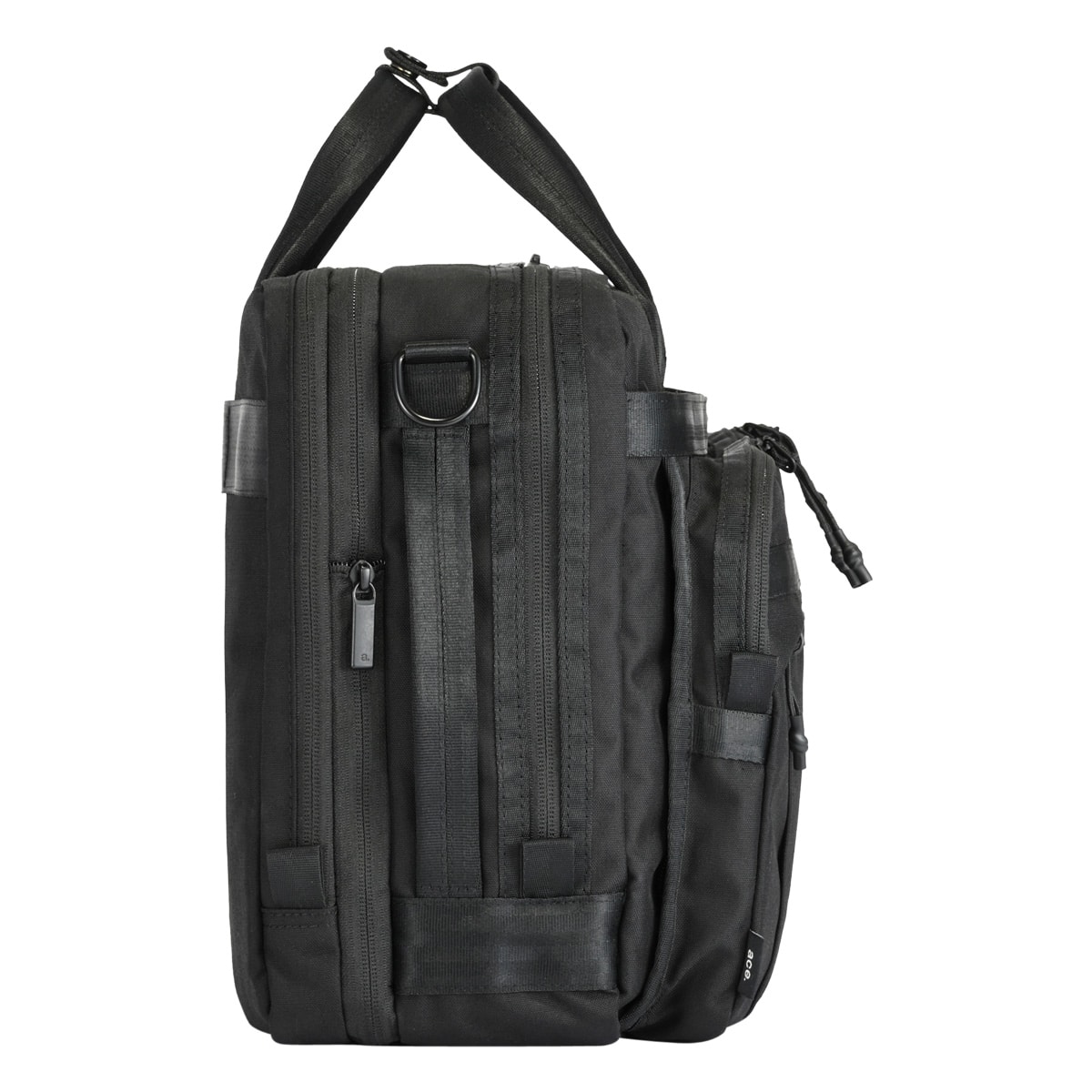 ace.GENE エースジーン ブリーフケース ショルダーバッグ ビジネスバッグ トートバッグ 2way エキスパンダブル メンズ 68137 デュラムーブ 通勤 ビジネス PC収納 大容量 15.6インチ ブラック 【01】ブラック -