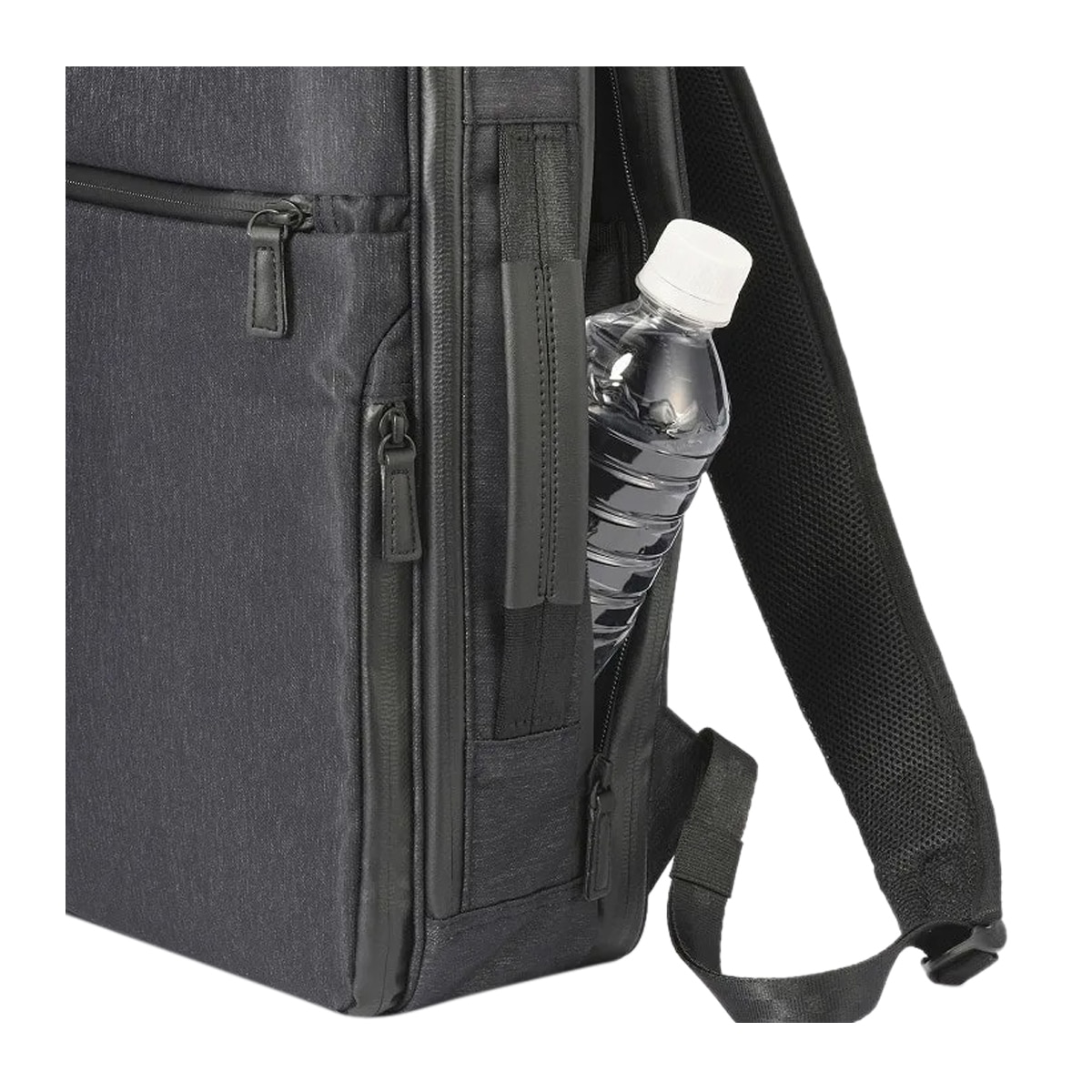 ace.GENE エースジーン リュック 2WAY A4 メンズ 68291 ガジェタブルヘザー2 通勤 ビジネス PC収納 13.3インチ ブラック 【01】ブラック -