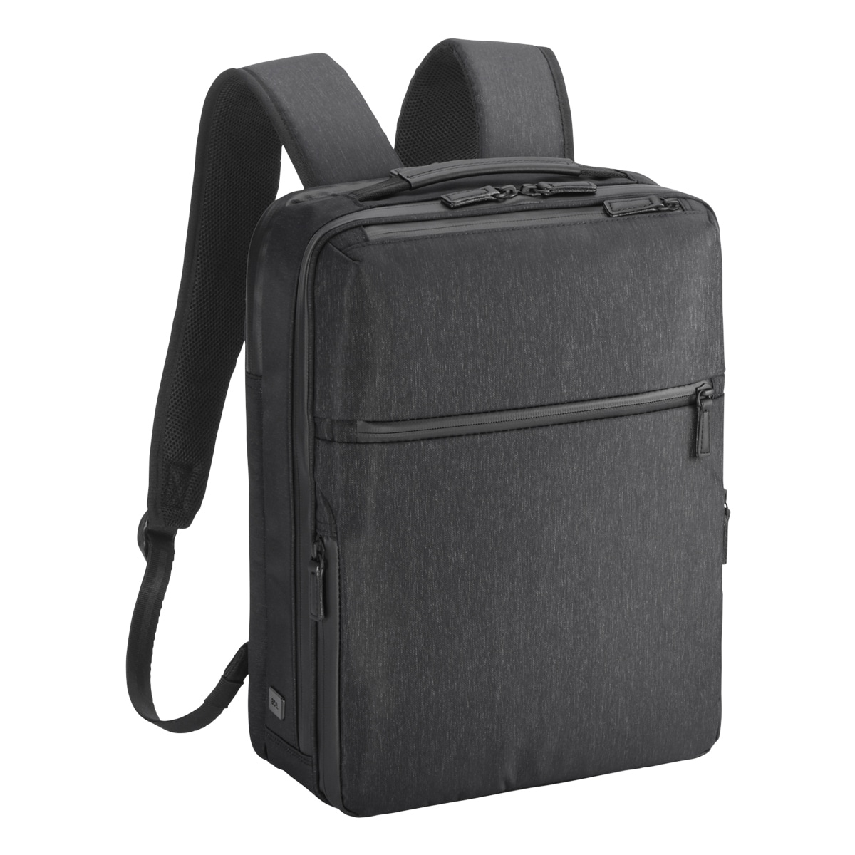 ace.GENE エースジーン リュック 2WAY A4 メンズ 68291 ガジェタブルヘザー2 通勤 ビジネス PC収納 13.3インチ ブラック 【01】ブラック -