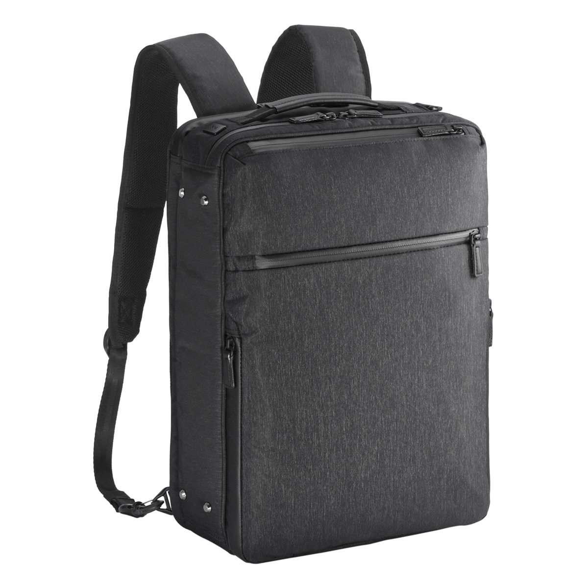 ace.GENE エースジーン リュック 3WAY B4 メンズ 68295 ガジェタブルヘザー2 通勤 ビジネス PC収納 14.0インチ ブラック