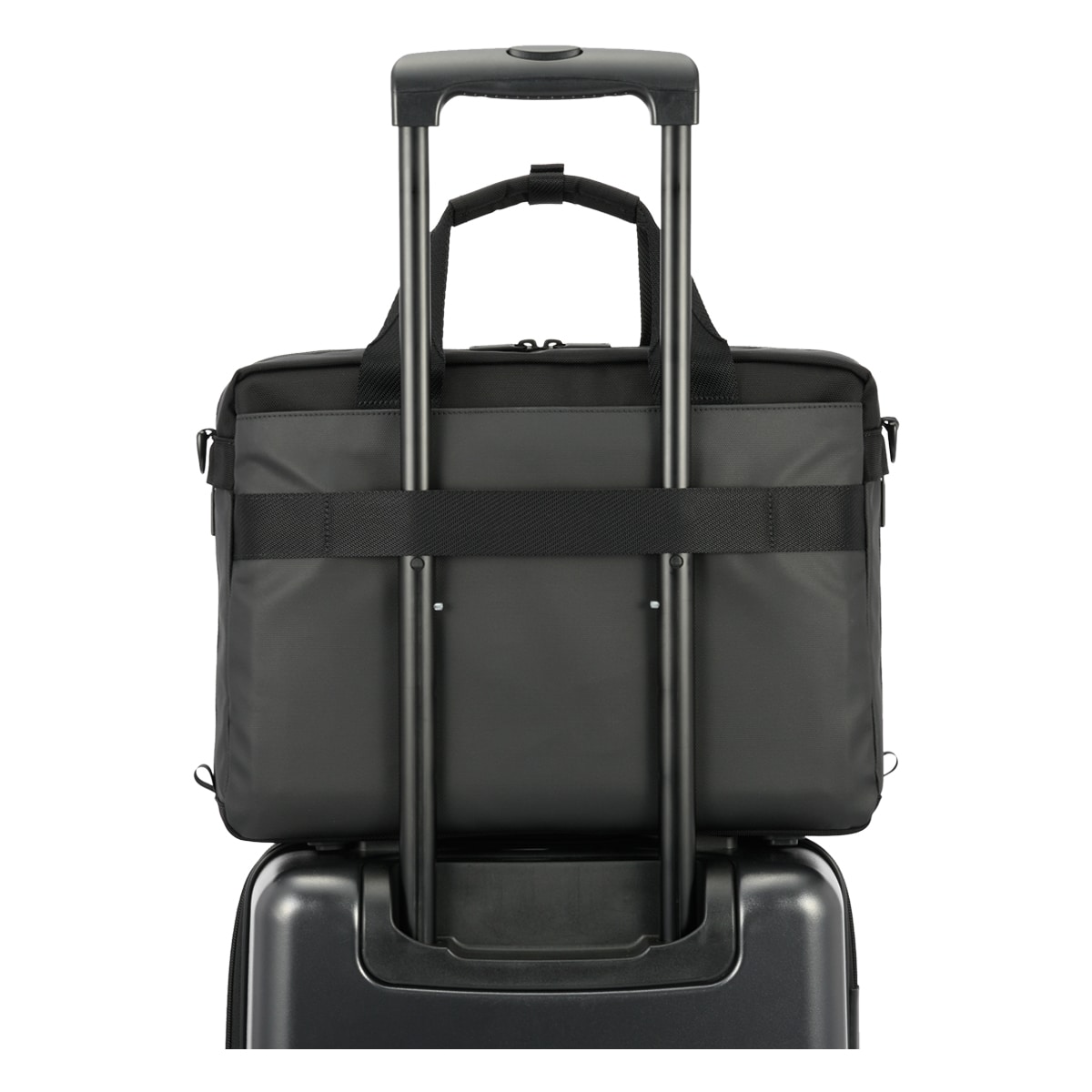 ace.GENE エースジーン ブリーフケース B4 メンズ 68503 ラグレンティスビズ 通勤 ビジネス PC収納 15.6インチ 撥水 ブラック 【01】ブラック -