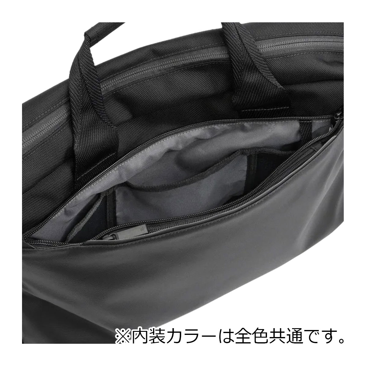 ace.GENE エースジーン ブリーフケース B4 メンズ 68503 ラグレンティスビズ 通勤 ビジネス PC収納 15.6インチ 撥水 ブラック 【01】ブラック -