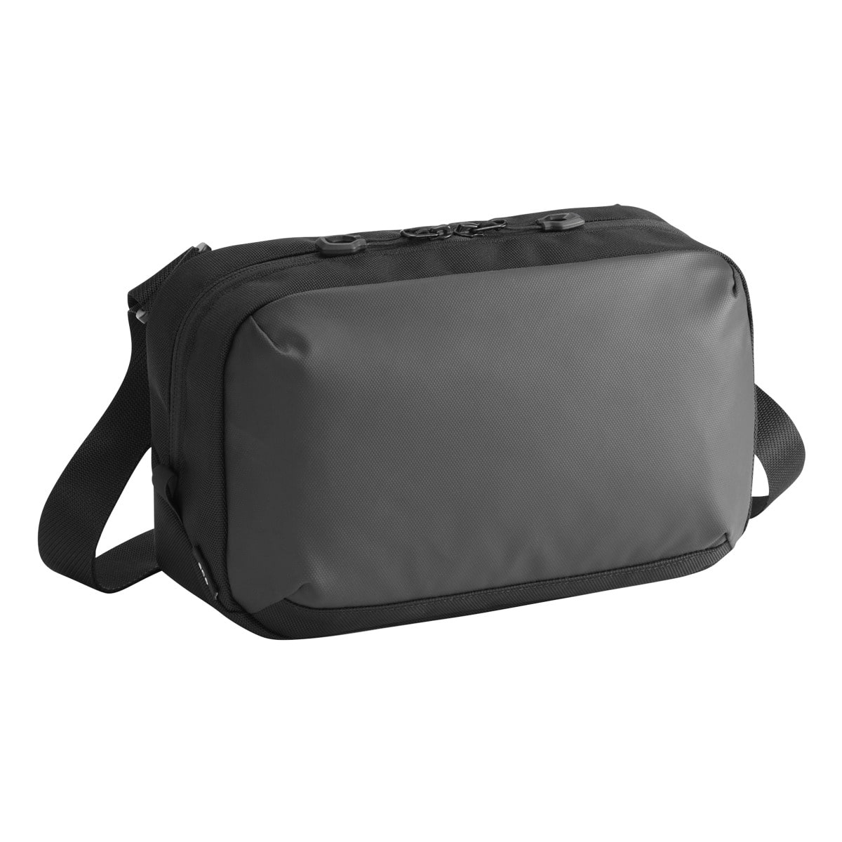 ace.GENE エースジーン ショルダーバッグ メンズ 撥水 バッグ カジュアル ワンショルダー 5L ミニマル 68792 ラグレンティスクロス お出掛け 旅行 トラベル ブラック 【01】ブラック -