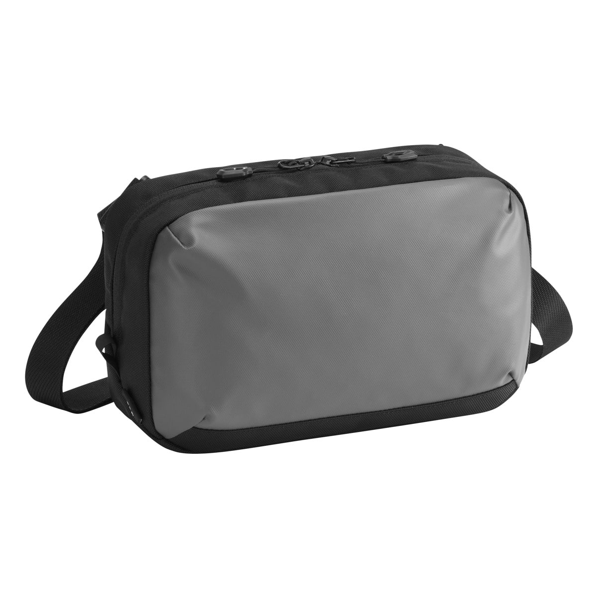 ace.GENE エースジーン ショルダーバッグ メンズ 撥水 バッグ カジュアル ワンショルダー 5L ミニマル 68792 ラグレンティスクロス お出掛け 旅行 トラベル ダークグレー