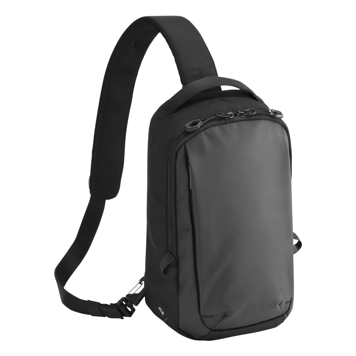 ace.GENE エースジーン ボディバッグ ショルダーバッグ メンズ 撥水 バッグ カジュアル ワンショルダー 5L ミニマル 8インチ 68793 ラグレンティスクロス お出掛け 旅行 トラベル ブラック 【01】ブラック -