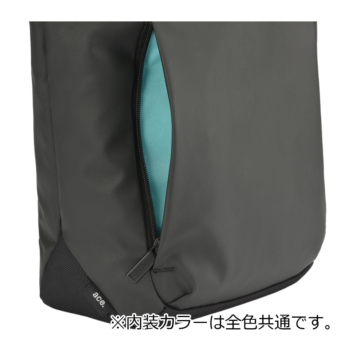 ace.GENE エースジーン ショルダーバッグ メンズ 撥水 バッグ カジュアル ワンショルダー 8L ミニマル 10.1インチ 68795 ラグレンティスクロス お出掛け 旅行 トラベル ブラック 【01】ブラック -