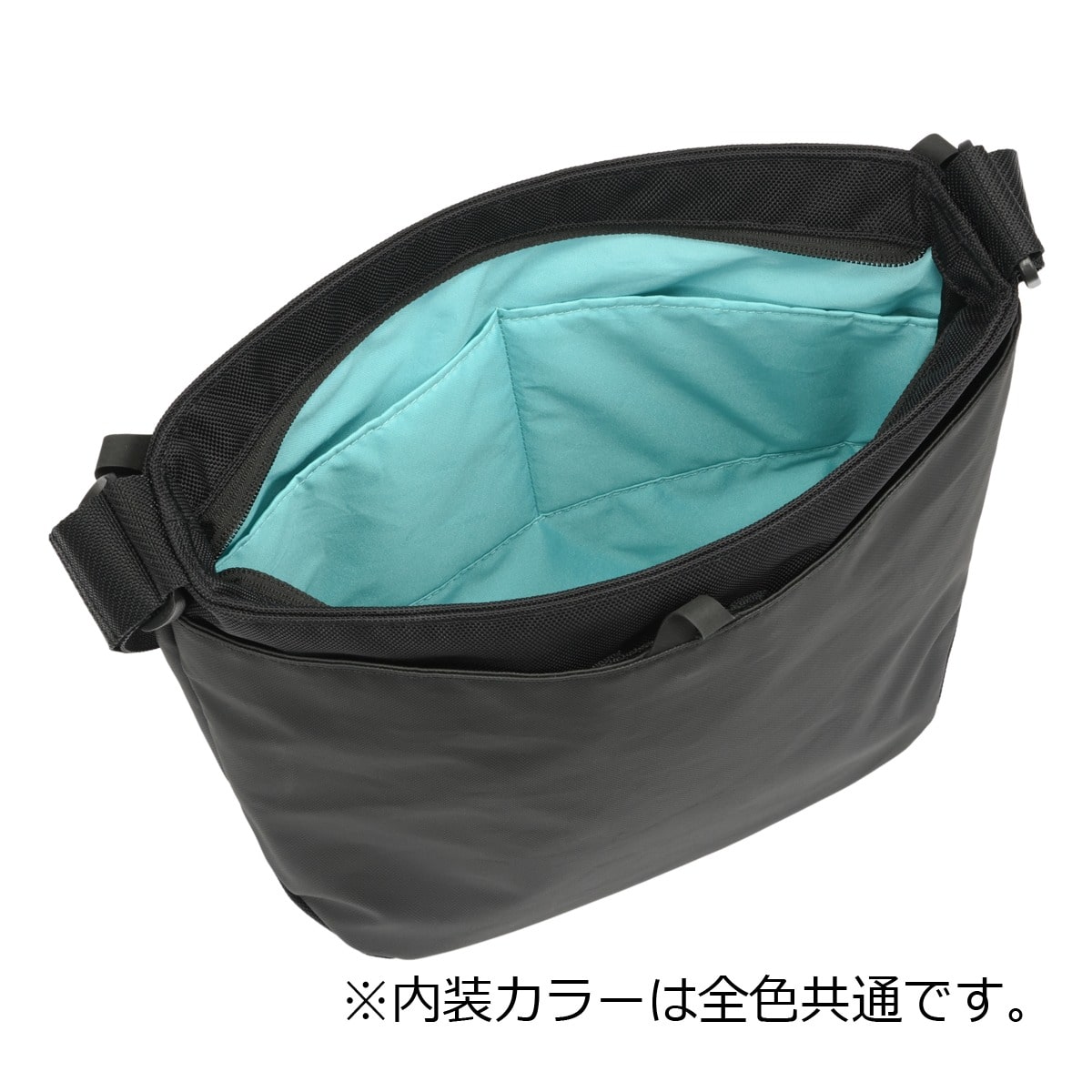 ace.GENE エースジーン ショルダーバッグ メンズ 撥水 バッグ カジュアル ワンショルダー 8L ミニマル 10.1インチ 68795 ラグレンティスクロス お出掛け 旅行 トラベル ブラック 【01】ブラック -