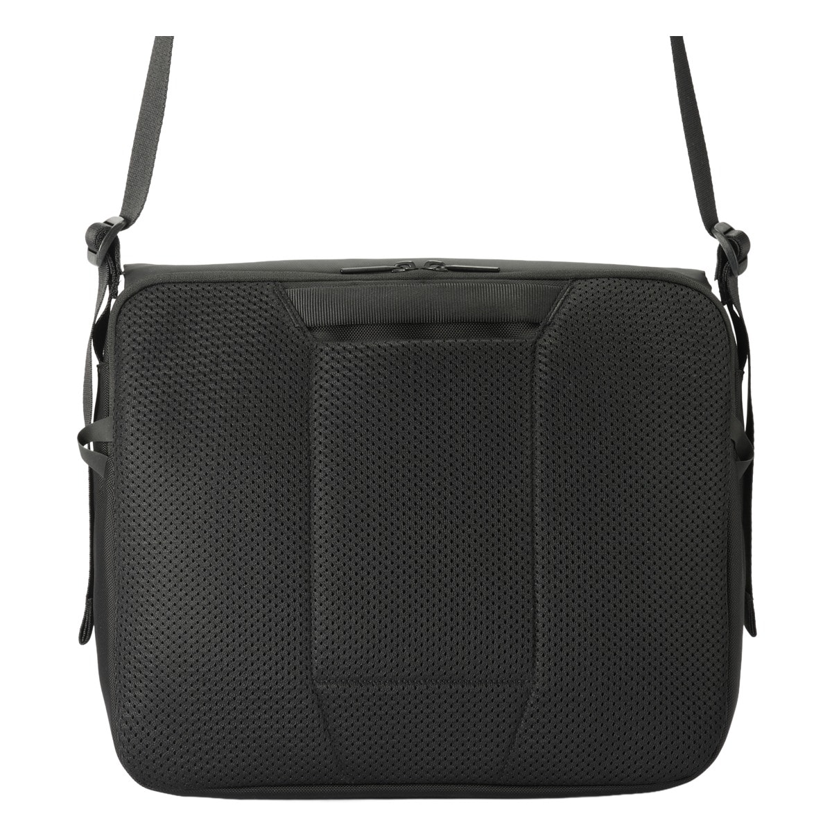 ace.GENE エースジーン ショルダーバッグ メンズ A4 撥水 バッグ カジュアル ワンショルダー 16L 13.3インチ 68797 ラグレンティスクロス お出掛け 旅行 トラベル ブラック 【01】ブラック -