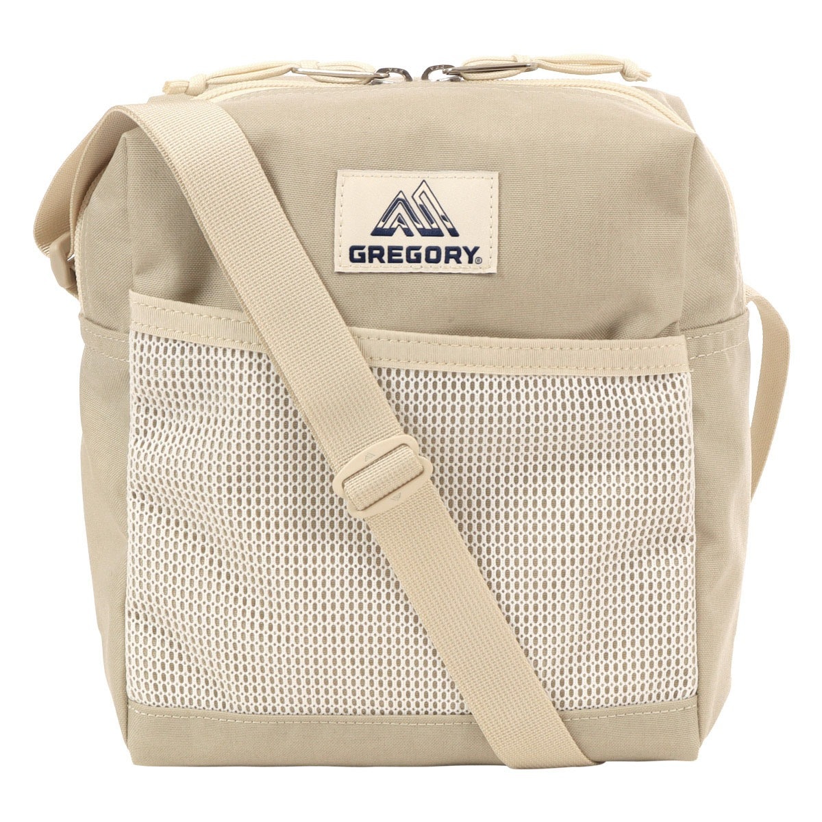 GREGORY グレゴリー ショルダー スクウェアショルダーポーチ クラシック サンドベージュ