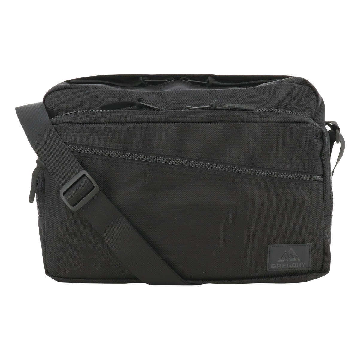 GREGORY グレゴリー ショルダーバッグ メンズ レディース クラシック ユーティリティーショルダーL A4 斜め掛け 横型 大きめ 旅行 コーデュラバリスティックブラック