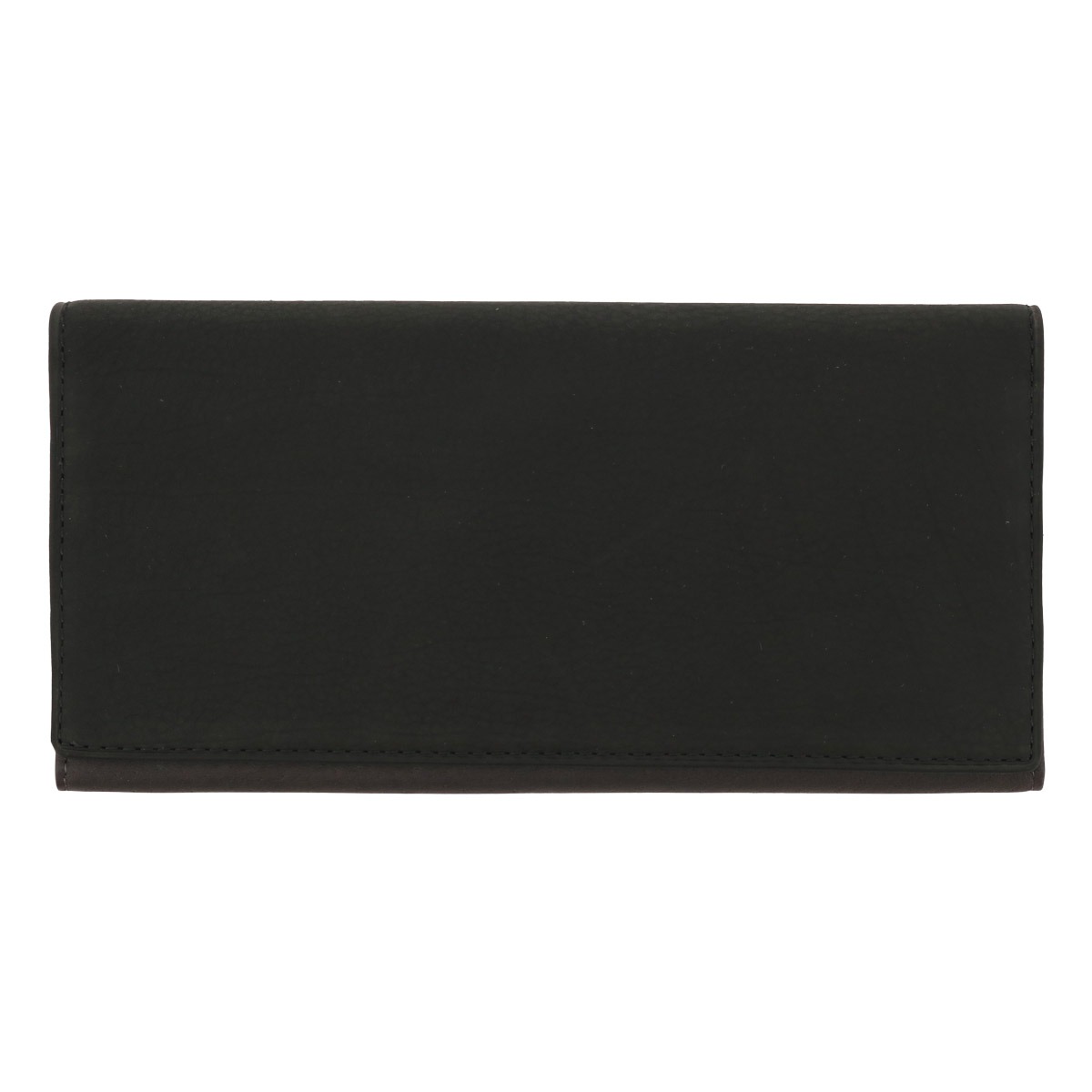 Helena ヘレナ 長財布 かぶせ 薄型 かぶせ長財布 メンズ 0740 テネレッツァ 牛革 レザー ブラック×チャコール