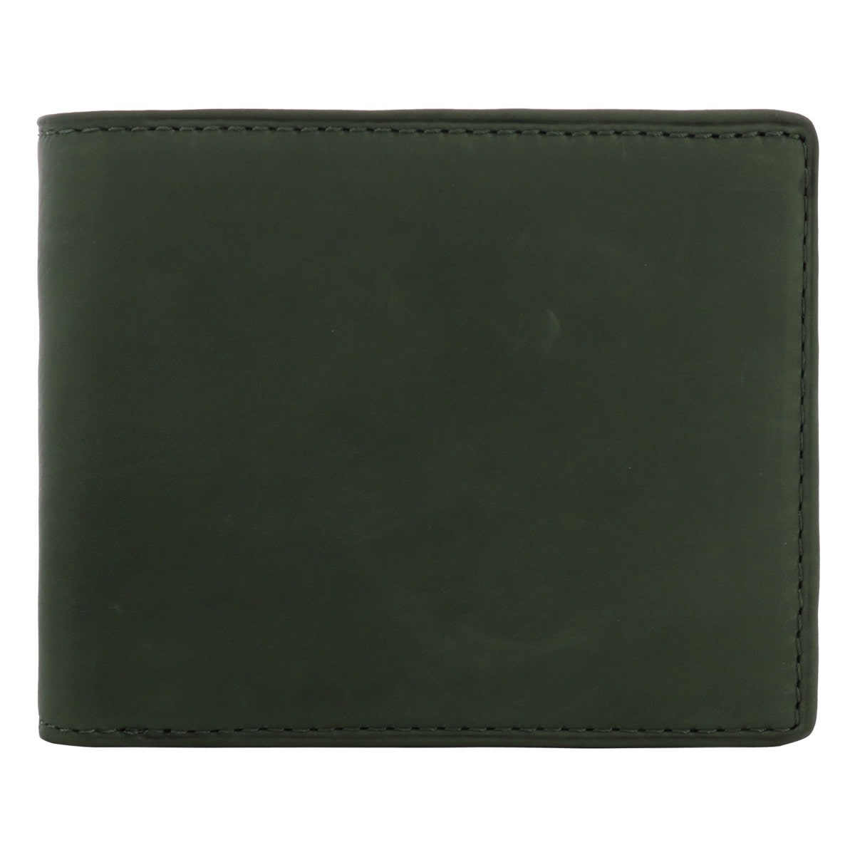 Helena ヘレナ 財布 二つ折り ベラ付き 二つ折り財布 メンズ 0741 テネレッツァ 牛革 レザー グリーン×チャコール