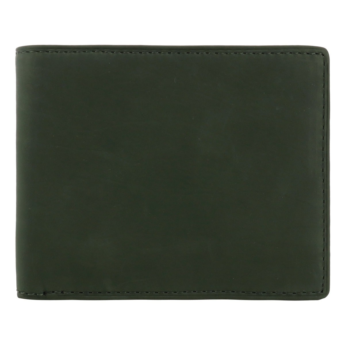 Helena ヘレナ 財布 二つ折り 二つ折り財布 メンズ 0742 テネレッツァ 牛革 レザー グリーン×チャコール