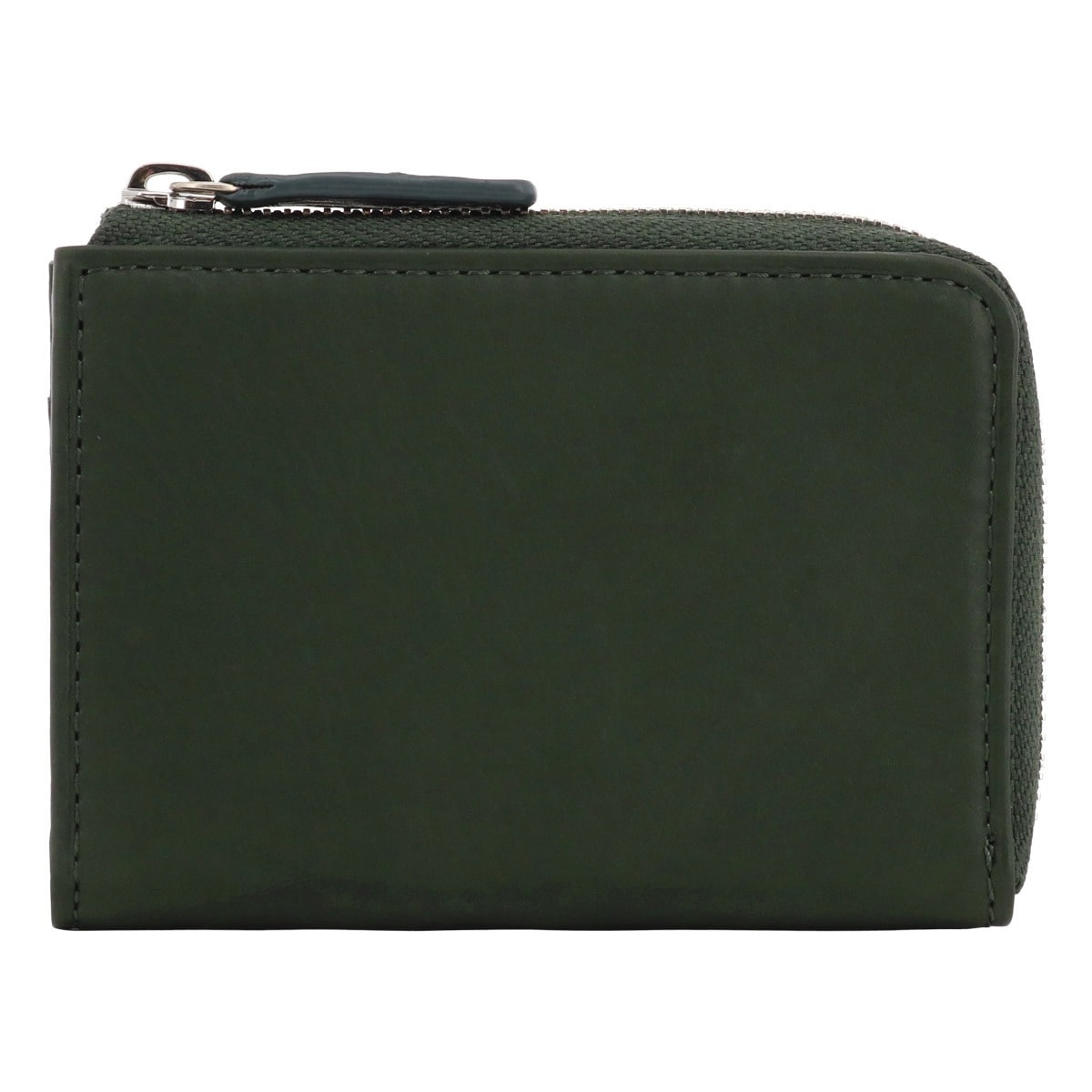 Helena ヘレナ 小銭入れ L字ファスナー コインケース メンズ 0745 テネレッツァ 牛革 レザー グリーン×チャコール