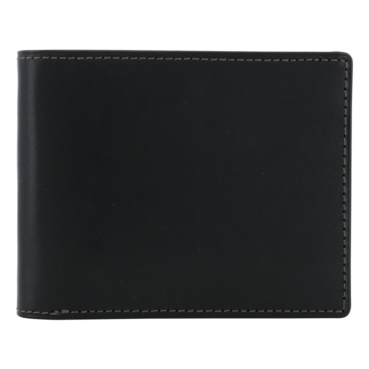 Helena ヘレナ 札入れ 二つ折り財布 メンズ 0854 シンチェーロ 牛革 レザー ブラック×ブラック