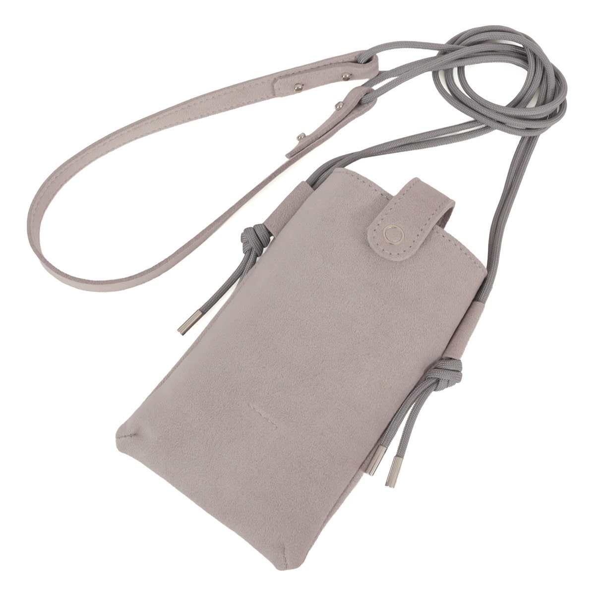 ウルトラスエード スマホショルダー 洗える スマホポーチ ハイドオールマイティー mononogu もののぐ MNNG HD2-US グレージュ