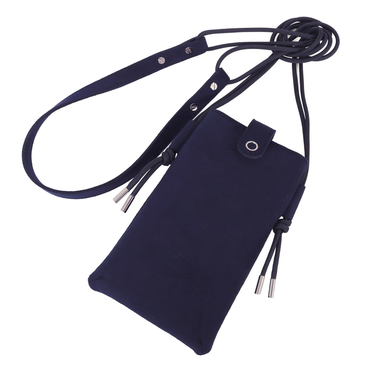 ウルトラスエード スマホショルダー 洗える スマホポーチ ハイドオールマイティー mononogu もののぐ MNNG HD2-US ネイビー