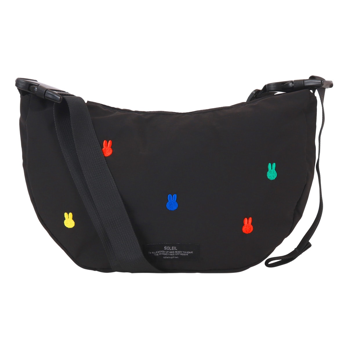 miffy ミッフィー ショルダーバッグ 撥水 パッカブル ポケッタブル 2WAY DickBruna ディックブルーナ 軽量 40764 SOLEIL ミニバッグ ART MUSEUM