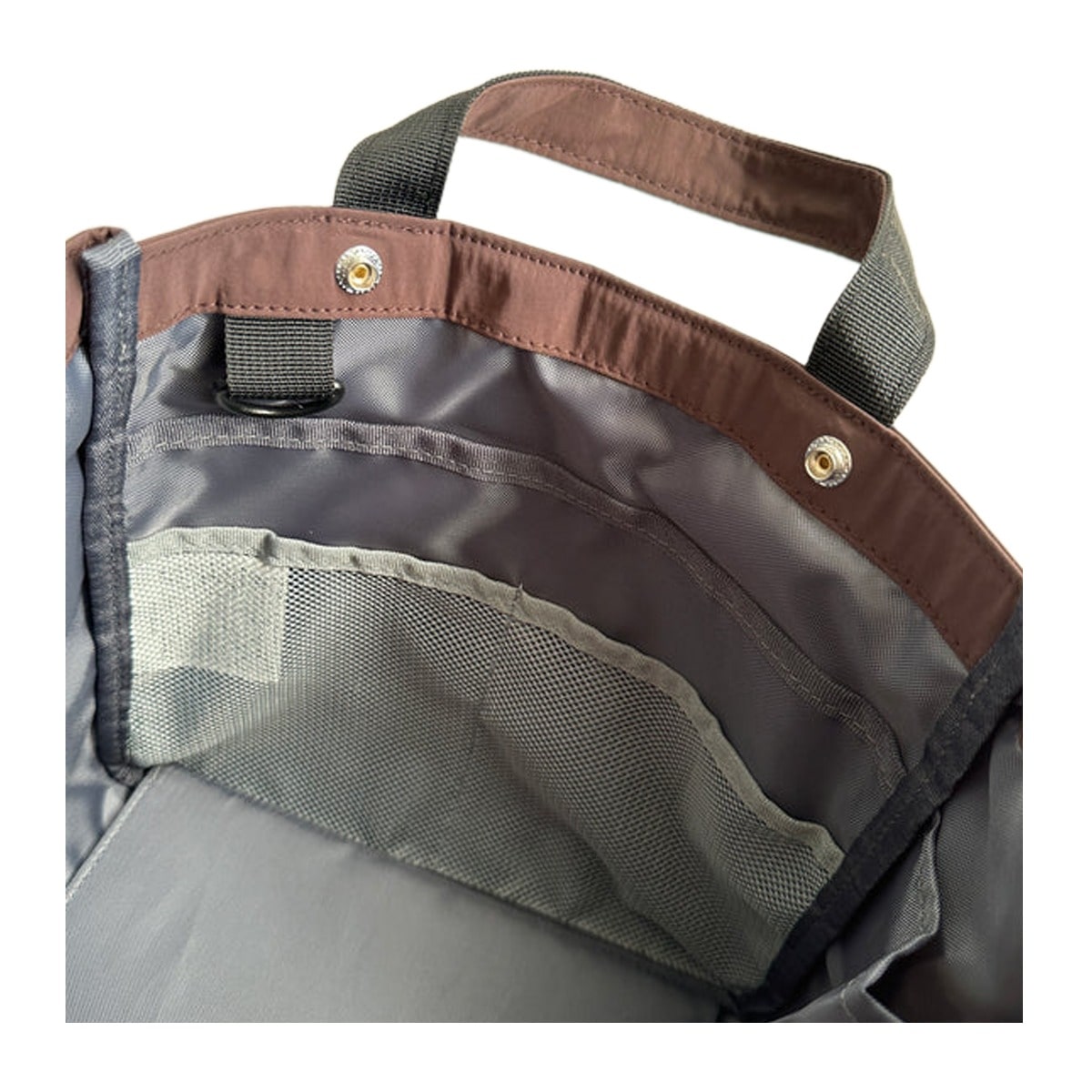 SOLEIL ソレイユ トートバッグ 撥水 ミニトート 2WAY 軽量 ショルダーバッグ 40793 ライトリー コンパクト お出かけ 旅行 ブラウン 【12】ブラウン -