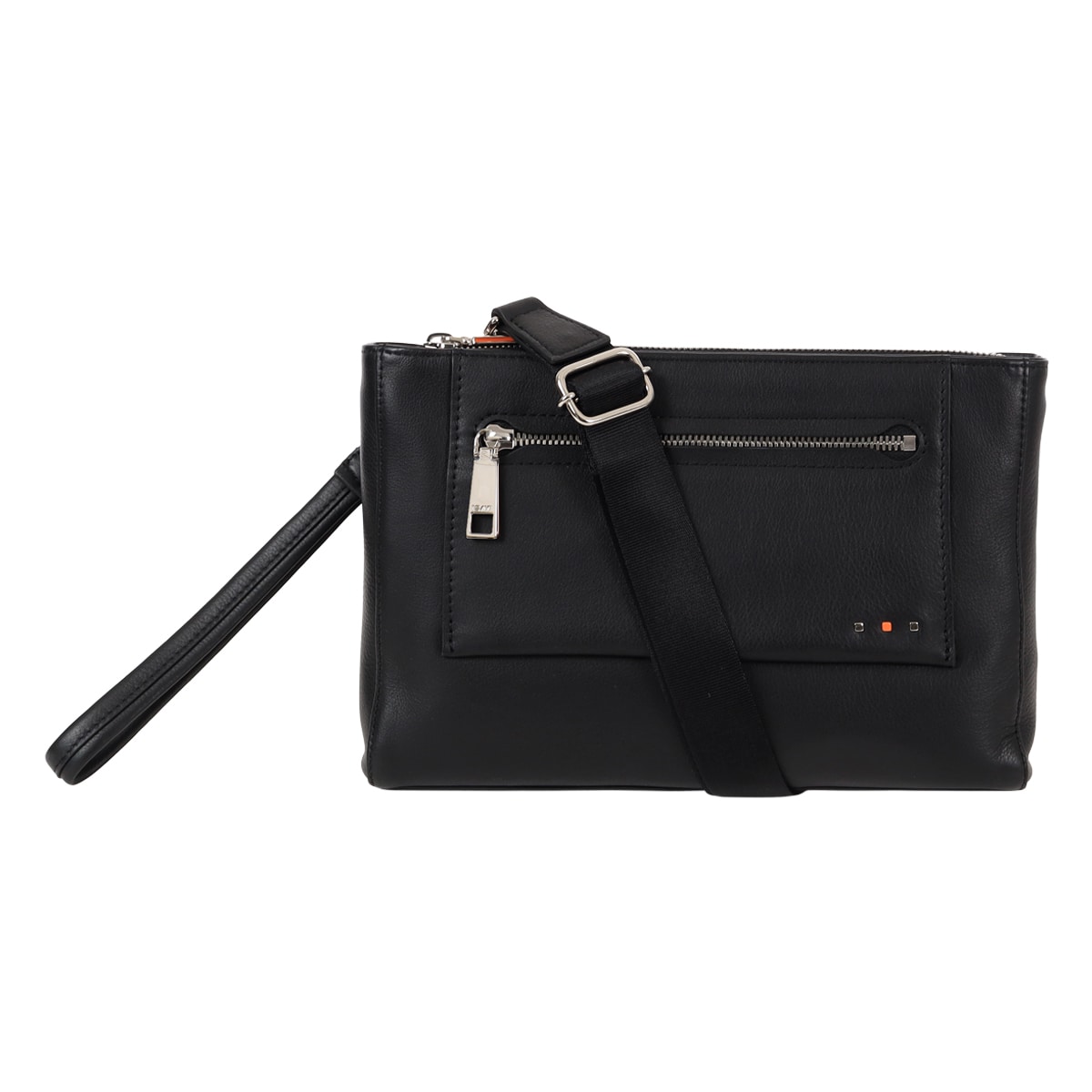 ISIT イズイット ショルダーバッグ バッグ クラッチバッグ 2way クラッチショルダー セレモニーバッグ セレモニーポーチ 卒業式 入学式 メンズ 939211 スペア IS/IT フォーマル カジュアル 軽量 オイルレザー 牛革 本革 レザー ブラック