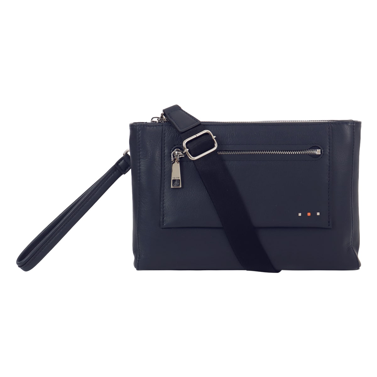 ISIT イズイット ショルダーバッグ バッグ クラッチバッグ 2way クラッチショルダー セレモニーバッグ セレモニーポーチ 卒業式 入学式 メンズ 939211 スペア IS/IT フォーマル カジュアル 軽量 オイルレザー 牛革 本革 レザー ネイビー