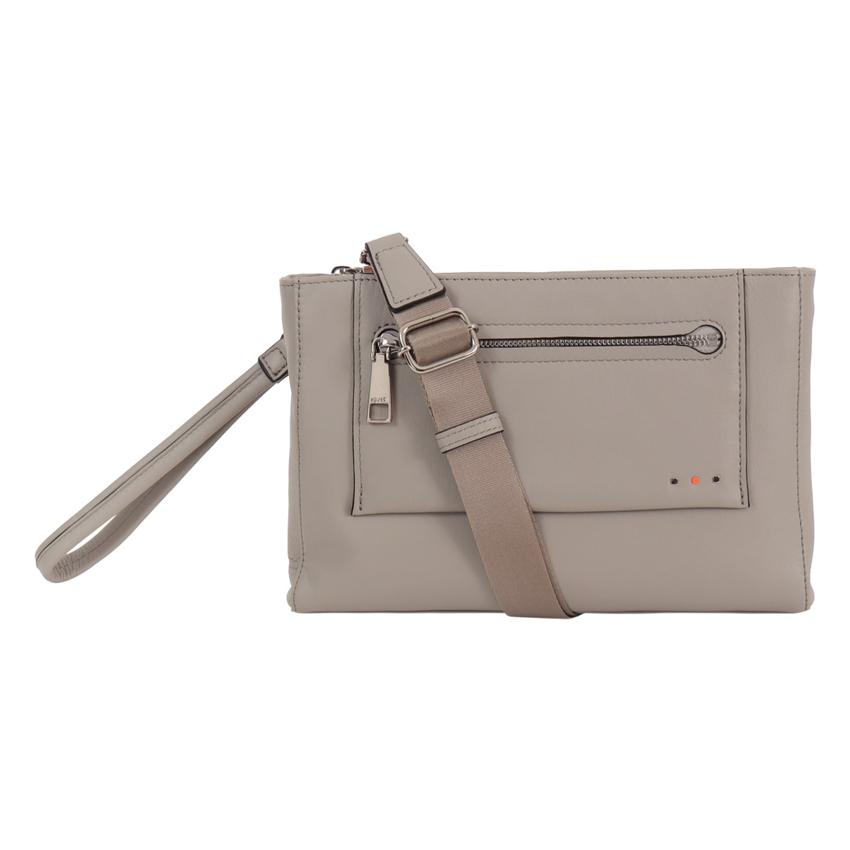 ISIT イズイット ショルダーバッグ バッグ クラッチバッグ 2way クラッチショルダー セレモニーバッグ セレモニーポーチ 卒業式 入学式 メンズ 939211 スペア IS/IT フォーマル カジュアル 軽量 オイルレザー 牛革 本革 レザー グレー