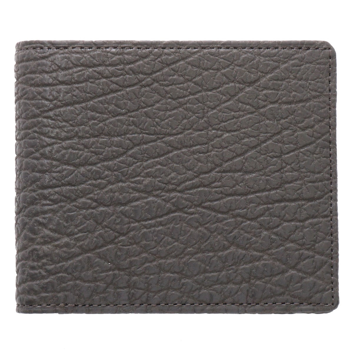 ISIT イズイット 二つ折り財布 ミニ財布 サメ革 鮫革 本革 メンズ ブルーシャーク 941602 日本製 IS/IT レザー シャークスキン グレー