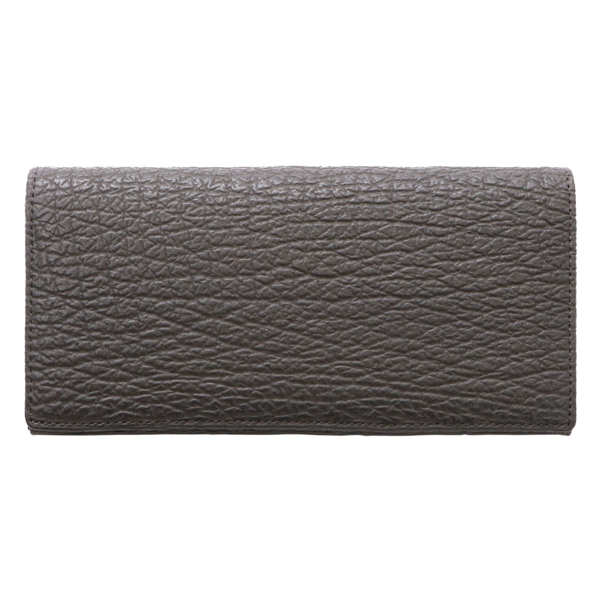 ISIT イズイット 長財布 かぶせ サメ革 鮫革 本革 メンズ ブルーシャーク 941603 日本製 IS/IT レザー シャークスキン グレー