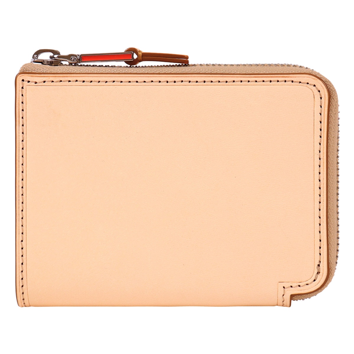 ISIT イズイット 二つ折り財布 財布 二つ折り 小銭入れ付き 札入れ ベラ付き ミドルウォレット ミドル財布 セミ長財布 950614 タンド IS/IT カジュアル 牛革 本革 レザー ヌメ革 ベージュ