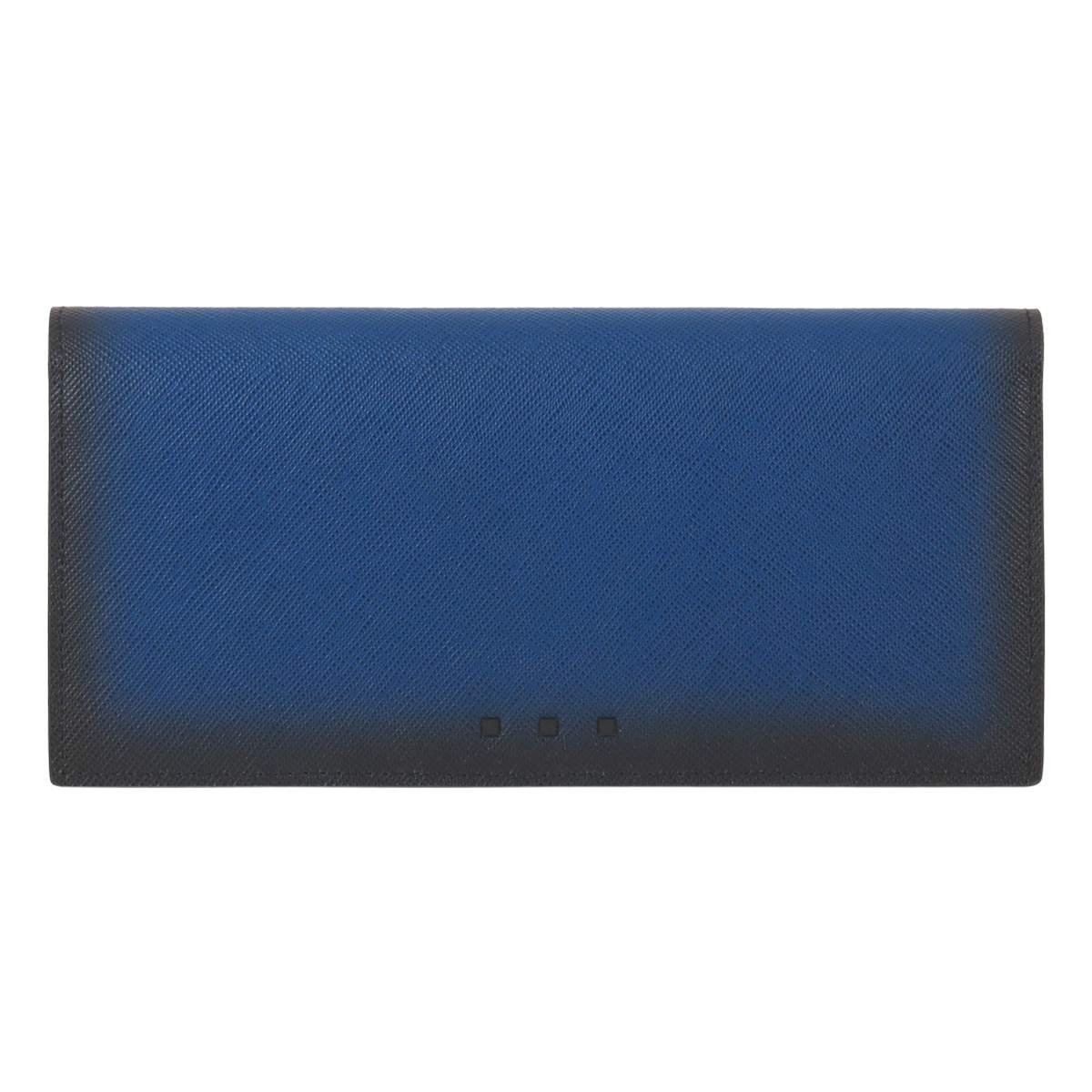 ISIT イズイット かぶせ長財布 財布 かぶせ 小銭入れ付き メンズ 952615 シャドー IS/IT カジュアル 牛革 本革 レザー ブルー