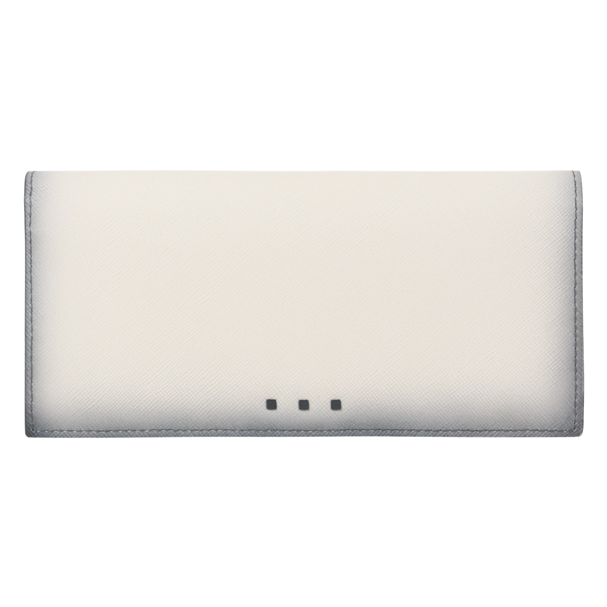 ISIT イズイット かぶせ長財布 財布 かぶせ 小銭入れ付き メンズ 952615 シャドー IS/IT カジュアル 牛革 本革 レザー ホワイト