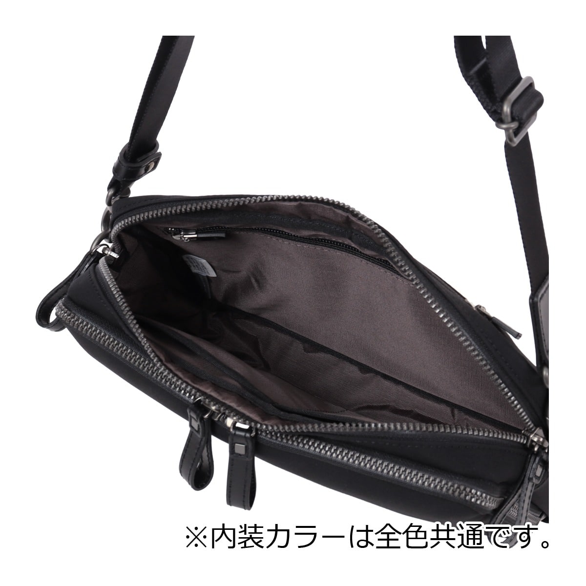 ISIT イズイット ショルダーバッグ ミニショルダー ポーチ バッグインバッグ 2way 横型 肩掛け 斜め掛け 撥水 メンズ 日本製 963111 トリクル IS/IT カジュアル お出掛け 旅行 アイボリー 【45】アイボリー -