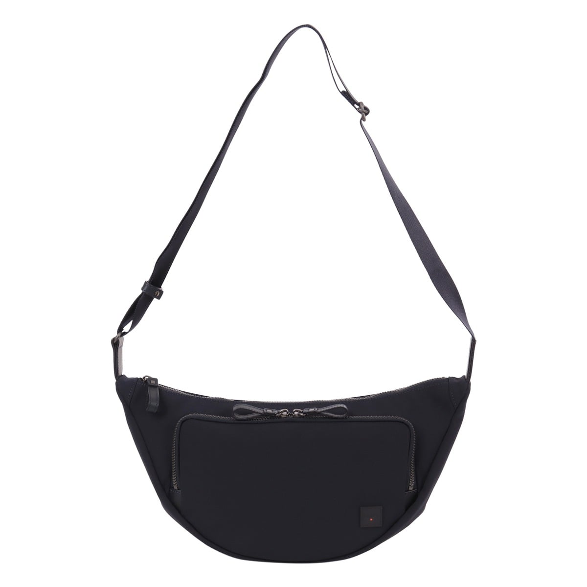 ISIT イズイット ショルダーバッグ 斜め掛け 肩掛け 横型 撥水 メンズ 日本製 963112 トリクル IS/IT カジュアル お出掛け 旅行 ブラック 【01】ブラック -