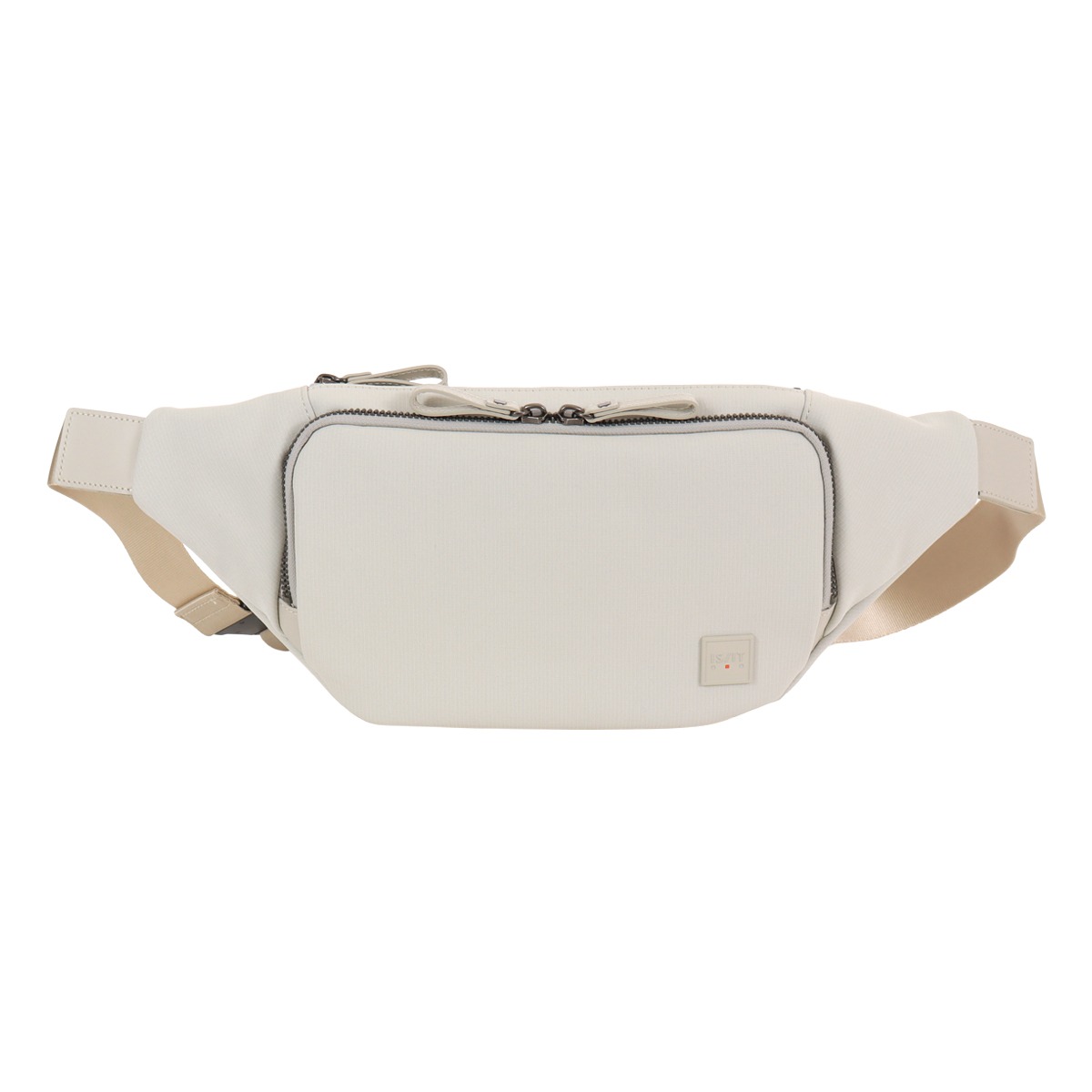 ISIT イズイット ボディバッグ ショルダーバッグ ウエストポーチ ワンショルダー 斜め掛け 撥水 メンズ 日本製 963911 トリクル IS/IT カジュアル お出掛け 旅行 アイボリー