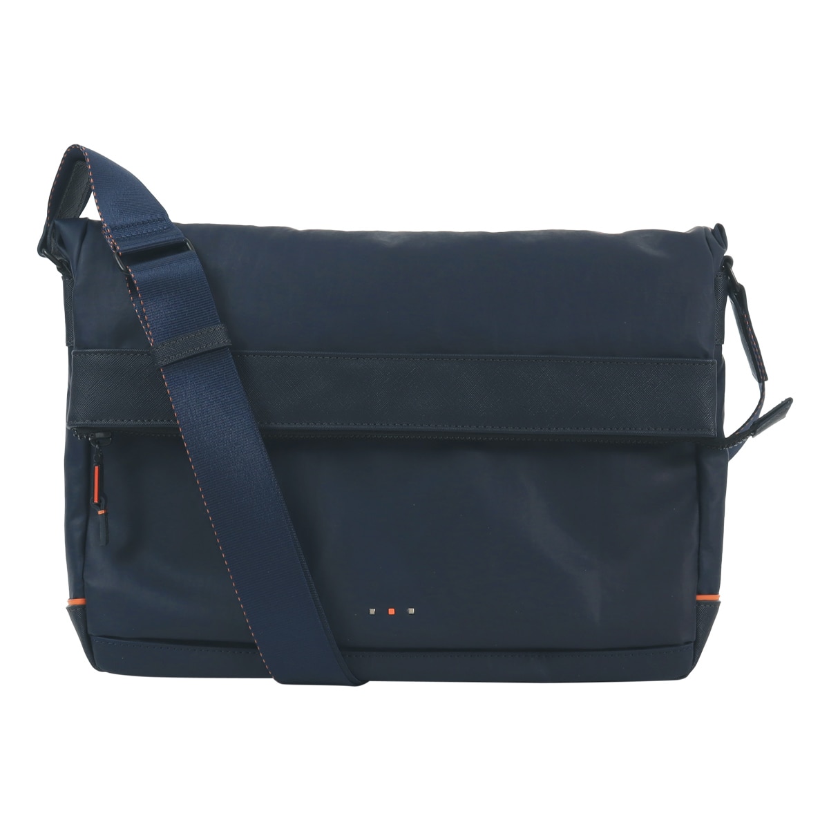 ISIT イズイット ショルダーバッグ A4 バッグ 鞄 横型 ショルダー 斜め掛け 肩掛け メンズ 965112 グリンザ IS/IT カジュアル 防水 軽量 ナイロンコーティング ネイビー
