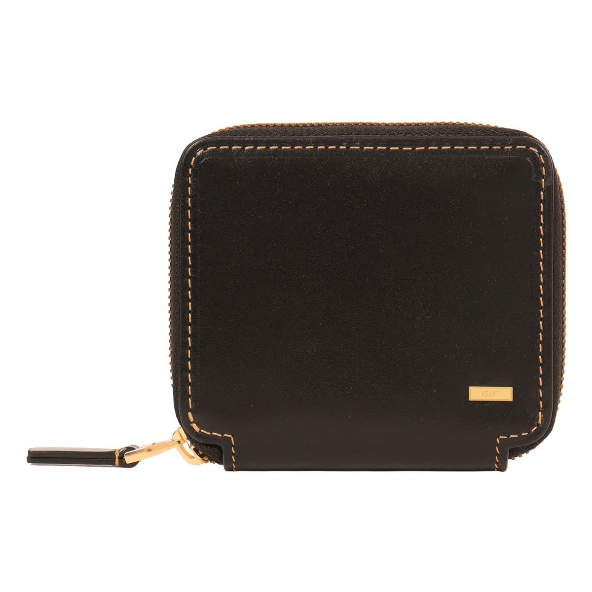 ISIT イズイット 二つ折り財布 967603 モノクロ ブラック