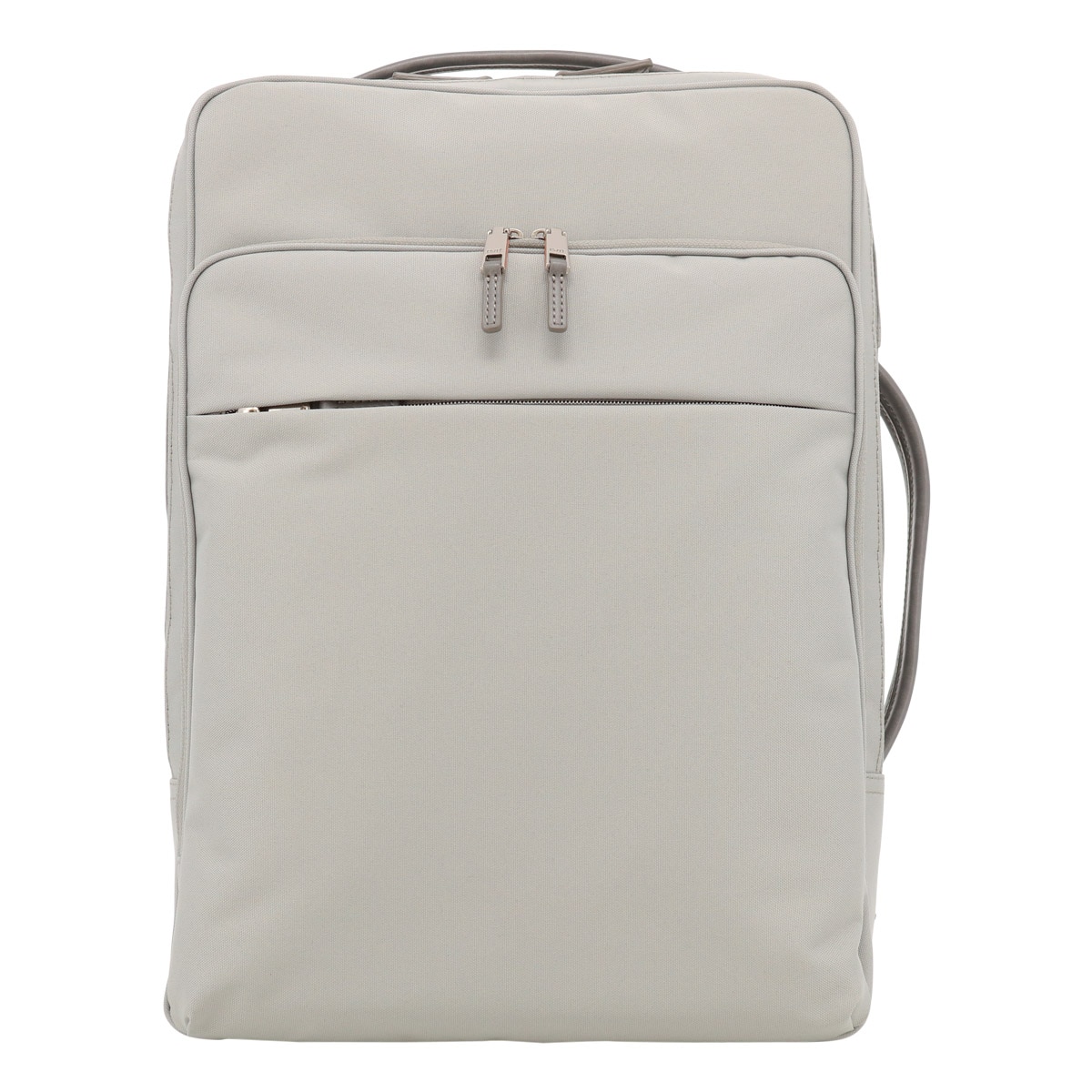 ISIT イズイット ビジネスリュック B4 15.8インチ 撥水 マイナビ2024 975723 IS/IT リュック ビジネスバッグ ミニショルダー サコッシュ 通勤 就活 グレー