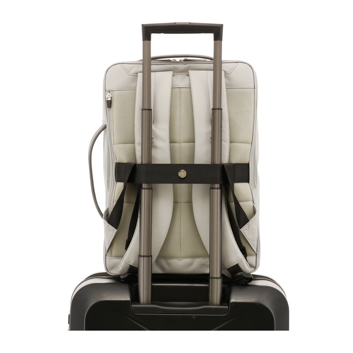 ISIT イズイット ビジネスリュック B4 15.8インチ 撥水 マイナビ2024 975723 IS/IT リュック ビジネスバッグ ミニショルダー サコッシュ 通勤 就活 ネイビー 【07】ネイビー -