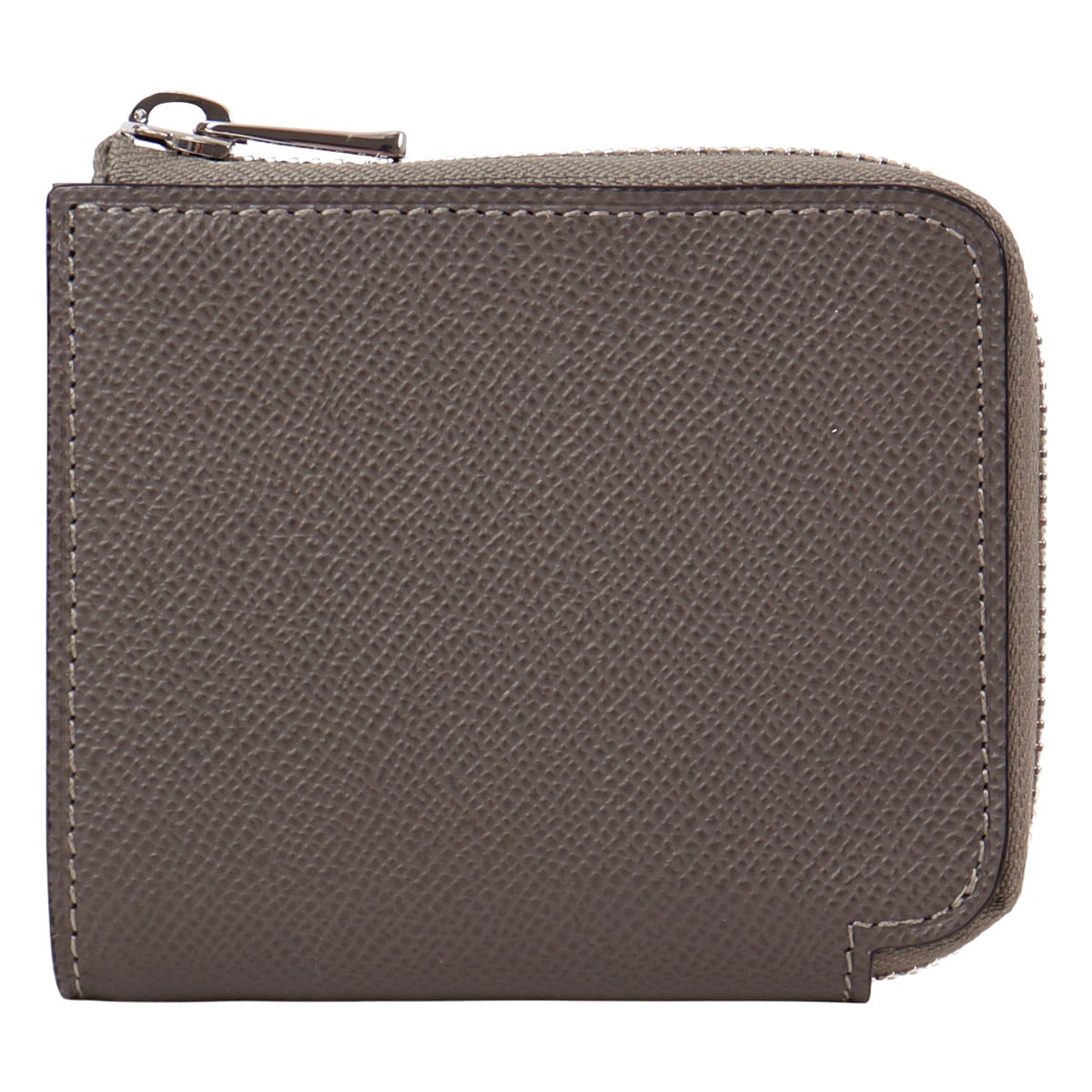 ISIT イズイット 二つ折り財布 財布 二つ折り 札入れ 小銭入れ付き ミニ財布 L字ファスナー コンパクト 小さめ メンズ 977602 ダッチ IS/IT カジュアル本革 牛革 レザー グレー