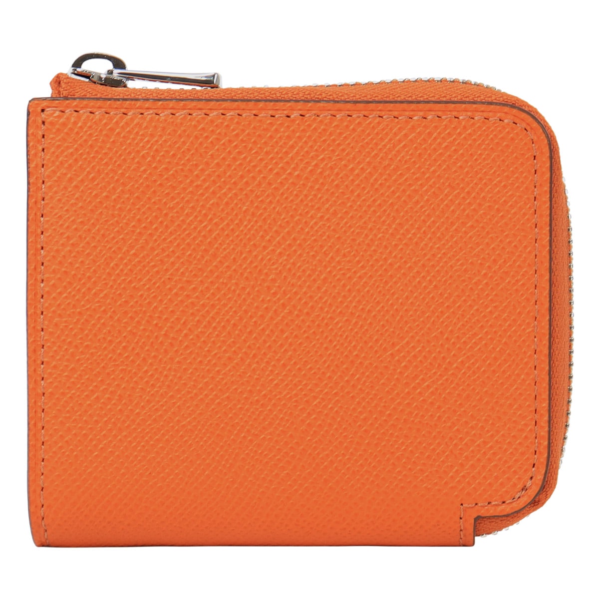 ISIT イズイット 二つ折り財布 財布 二つ折り 札入れ 小銭入れ付き ミニ財布 L字ファスナー コンパクト 小さめ メンズ 977602 ダッチ IS/IT カジュアル本革 牛革 レザー オレンジ