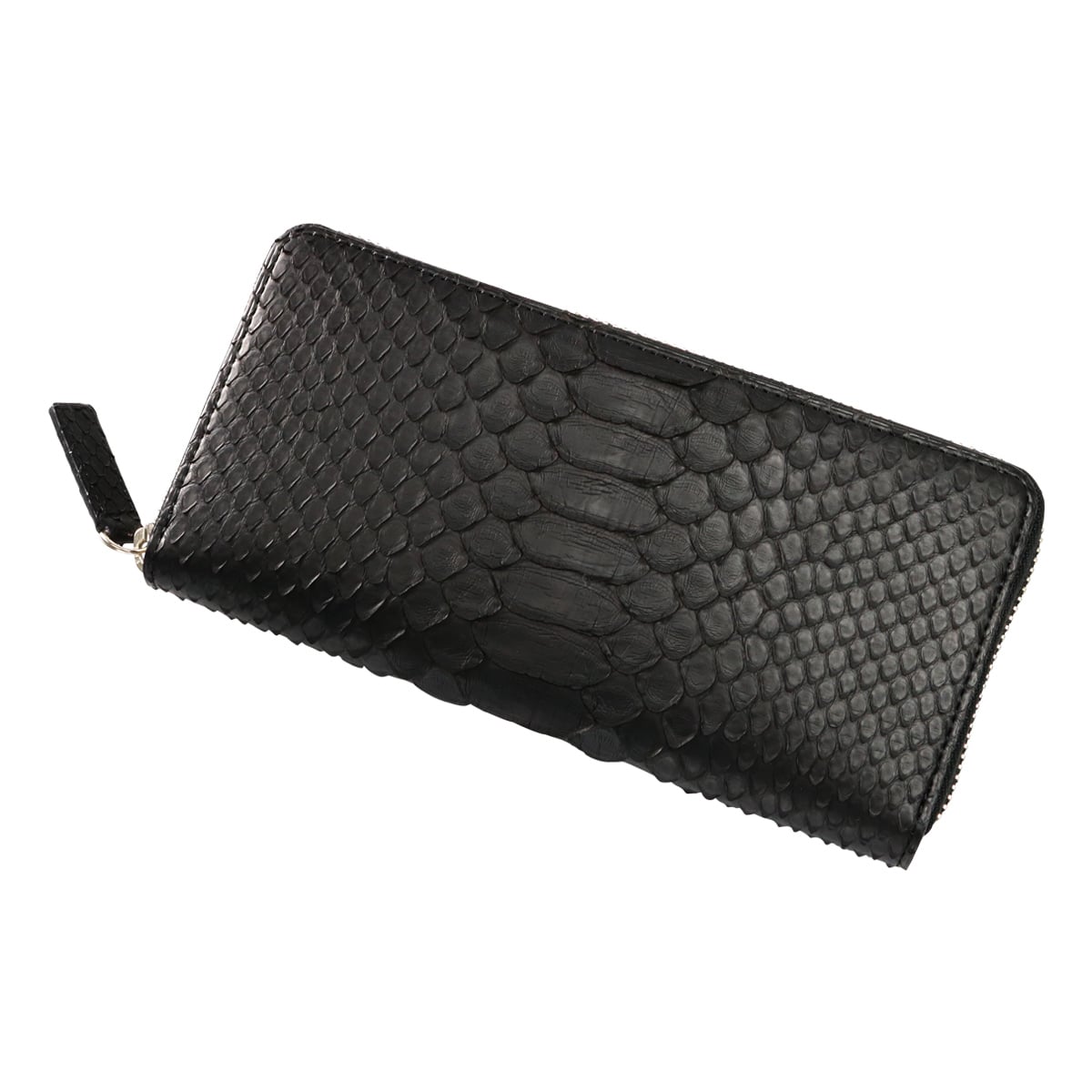 ISIT イズイット 長財布 ラウンドファスナー メンズ パイソン 日本製 983603 IS/IT ブラック