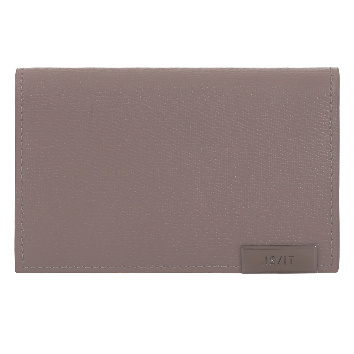 ISIT イズイット 名刺入れ カードケース ささマチ カード入れ ビジネス 会社 メンズ 990601 パーカー IS/IT フォーマル カジュアル 牛革 本革 レザー グレー