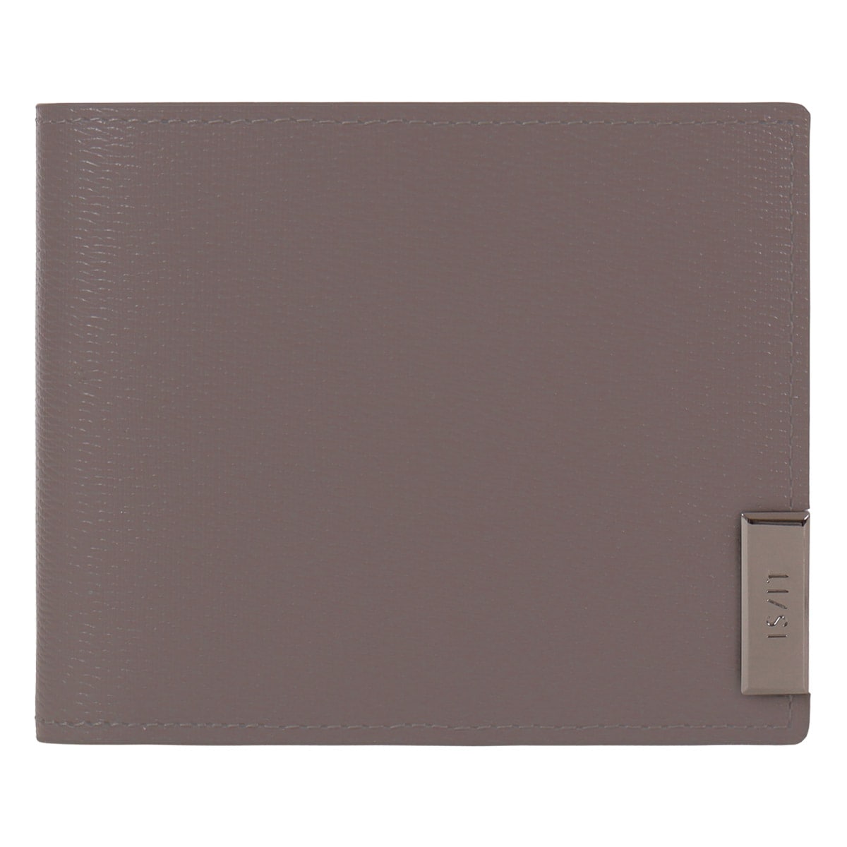 ISIT イズイット 二つ折り財布 財布 二つ折り 折り財布 ミニ財布 コンパクト 小さめ 小銭入れ付き 札入れ メンズ 990603 パーカー IS/IT ビジネス 会社 フォーマル カジュアル 牛革 本革 レザー グレー