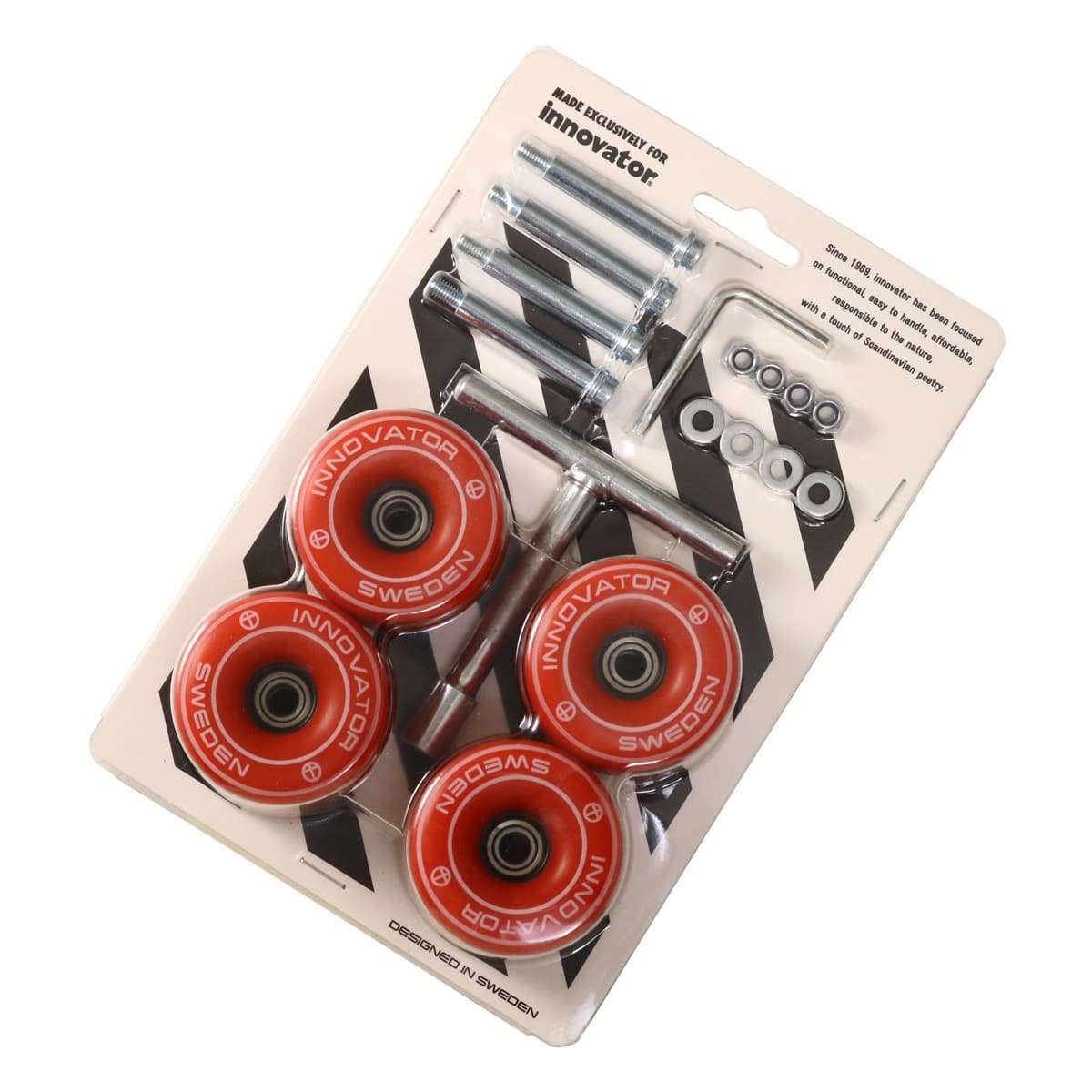 INNOVATOR イノベーター スーツケース キャリーケース 交換用キャスターキット 4個セット 工具付き ボードキャリー タイヤ 交換 BO-103CS ボードケースキャスター KIWI KIWI -