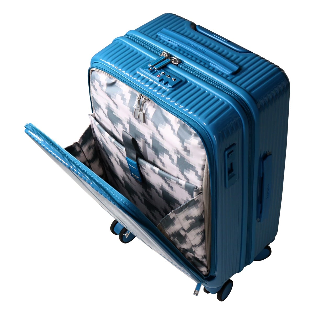 INNOVATOR 【2年保証】 イノベーター スーツケース キャリーケース TSAロック 55L 62.5cm 3.9kg 軽量 INV155M 鏡面 PEACH PEACH -