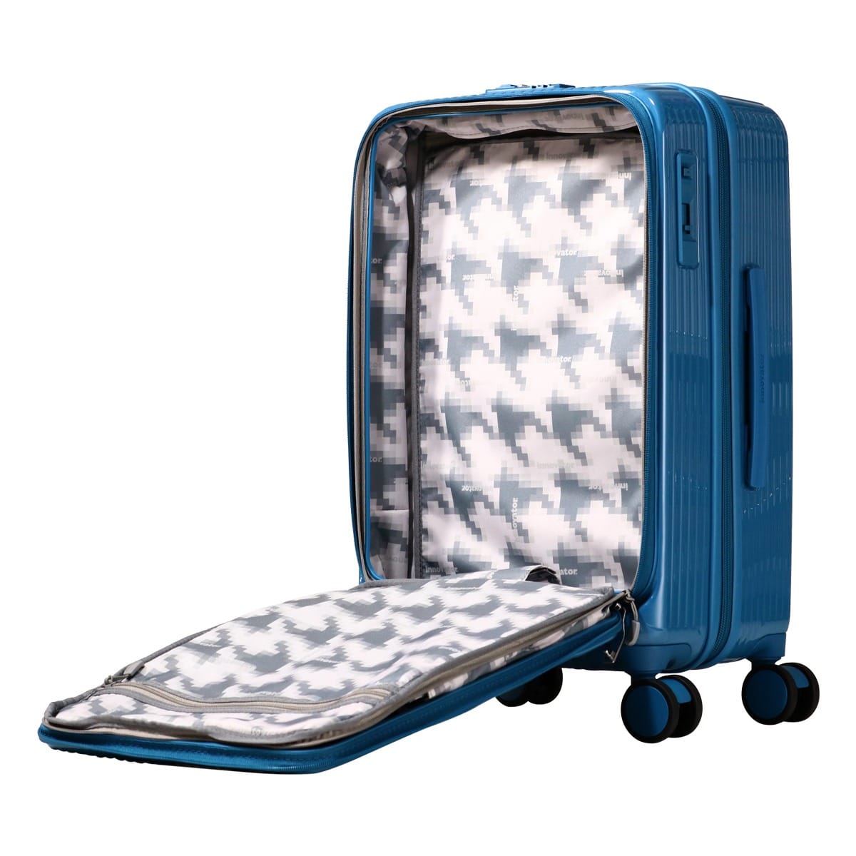 INNOVATOR 【2年保証】 イノベーター スーツケース キャリーケース TSAロック 55L 62.5cm 3.9kg 軽量 INV155M 鏡面 PEACH PEACH -